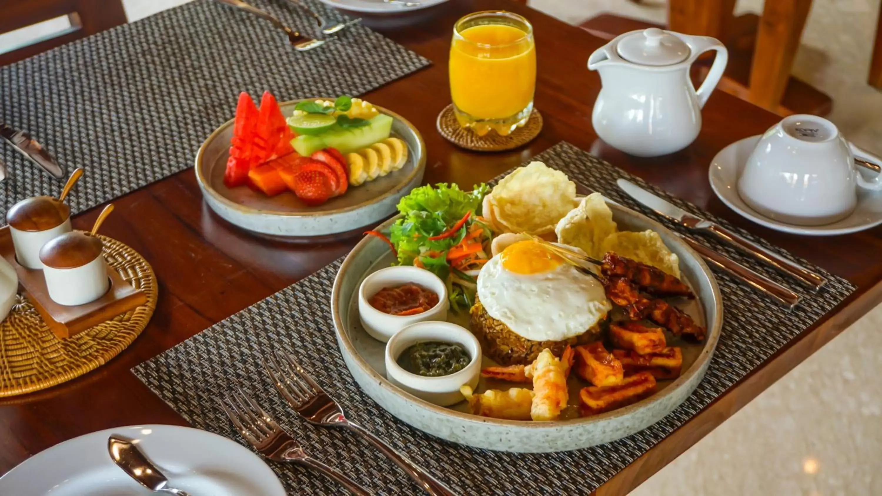 Breakfast in Sakti Garden Resort & Spa