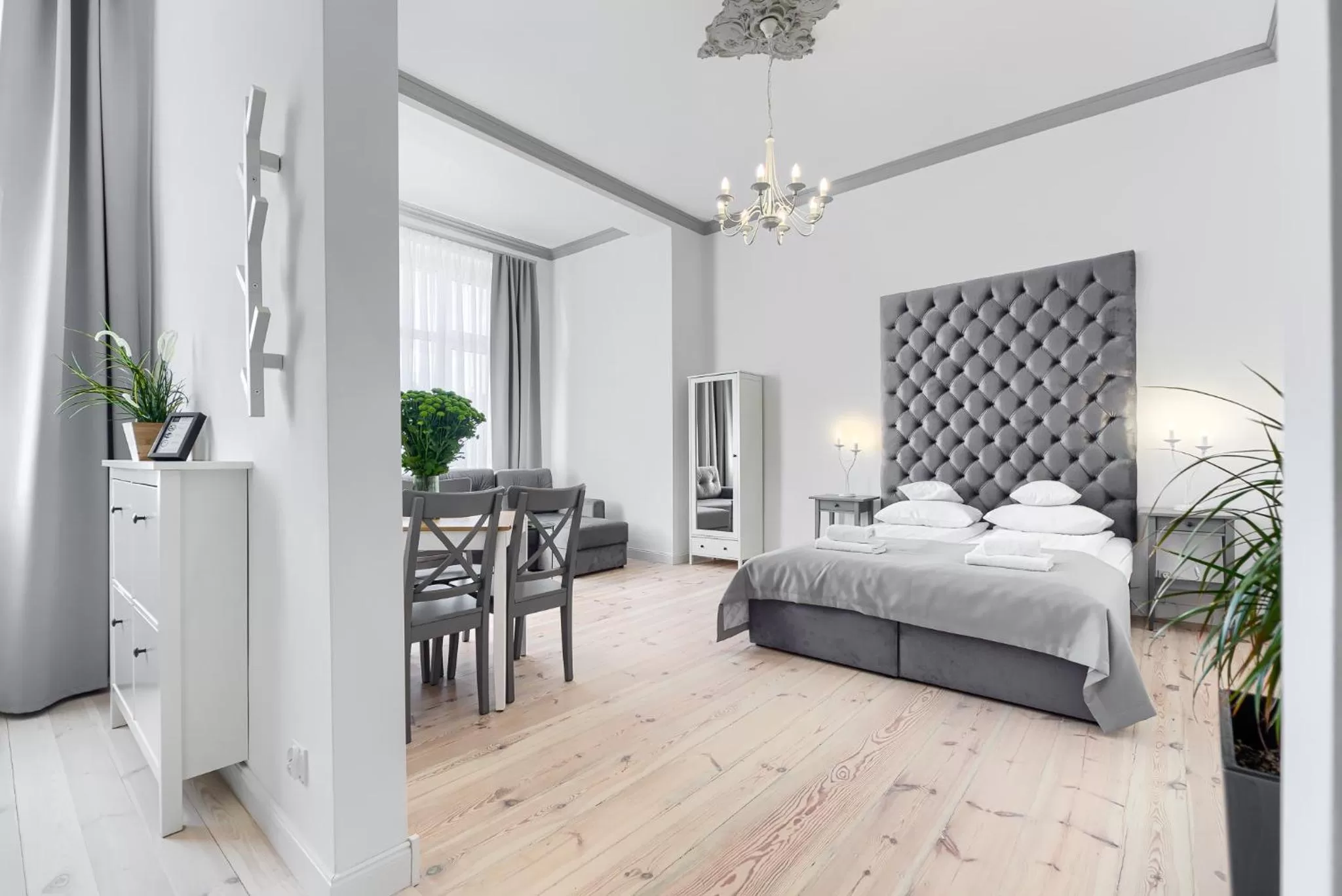 Living room, Bed in Aparthotel 1899