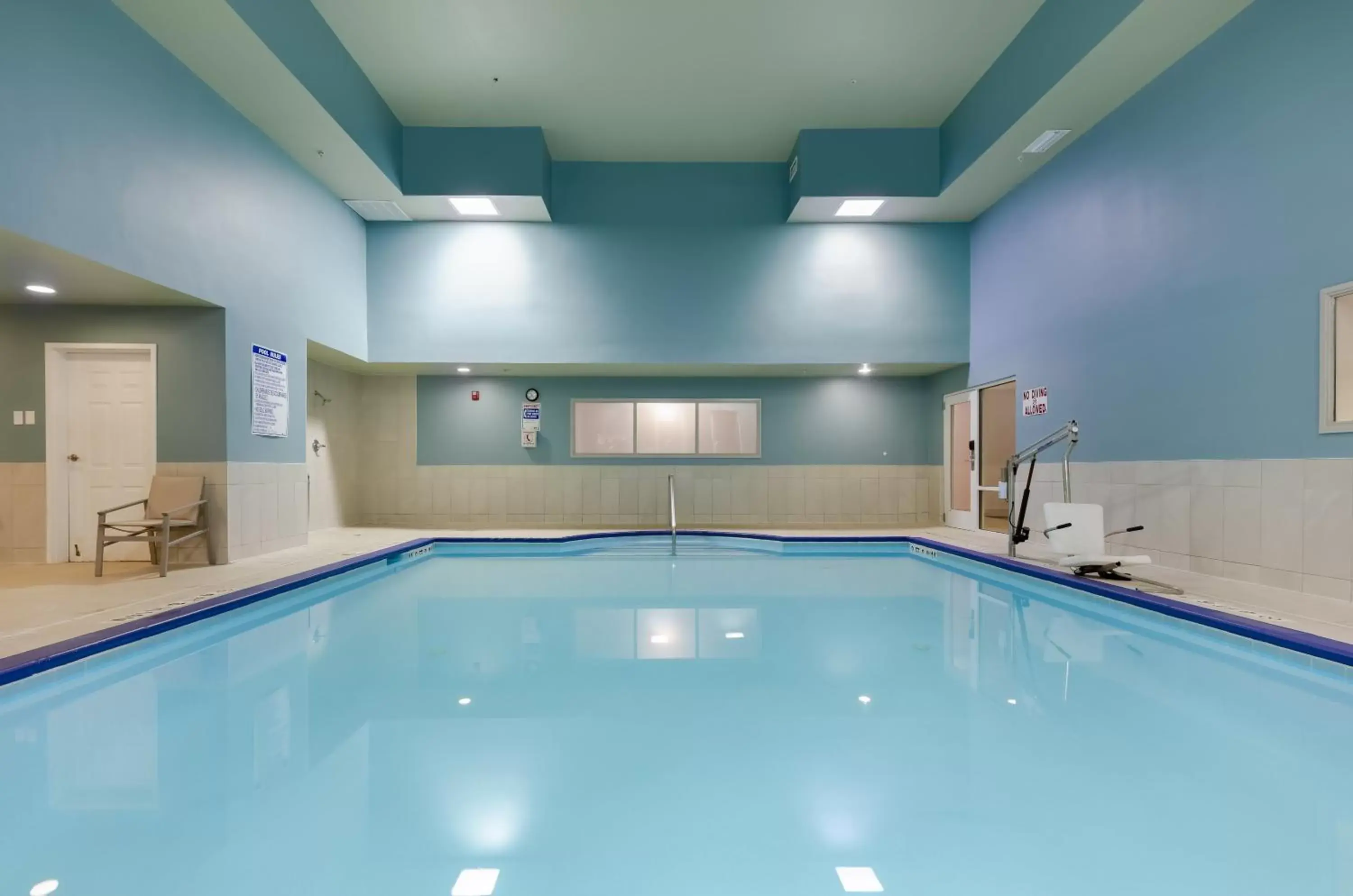 Swimming Pool in Holiday Inn Express Alpharetta - Roswell, an IHG Hotel