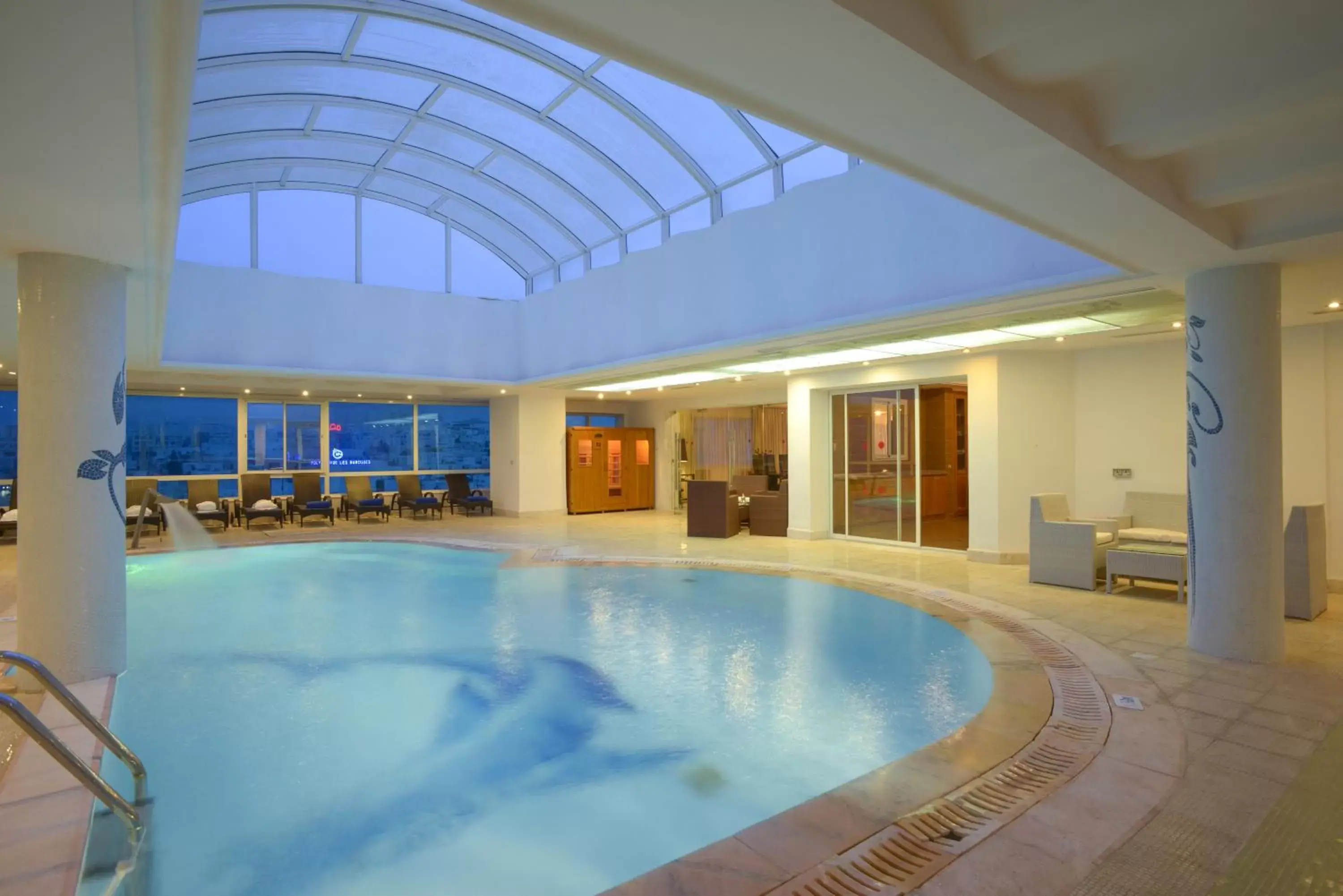 Swimming Pool in The Penthouse Suites Hotel