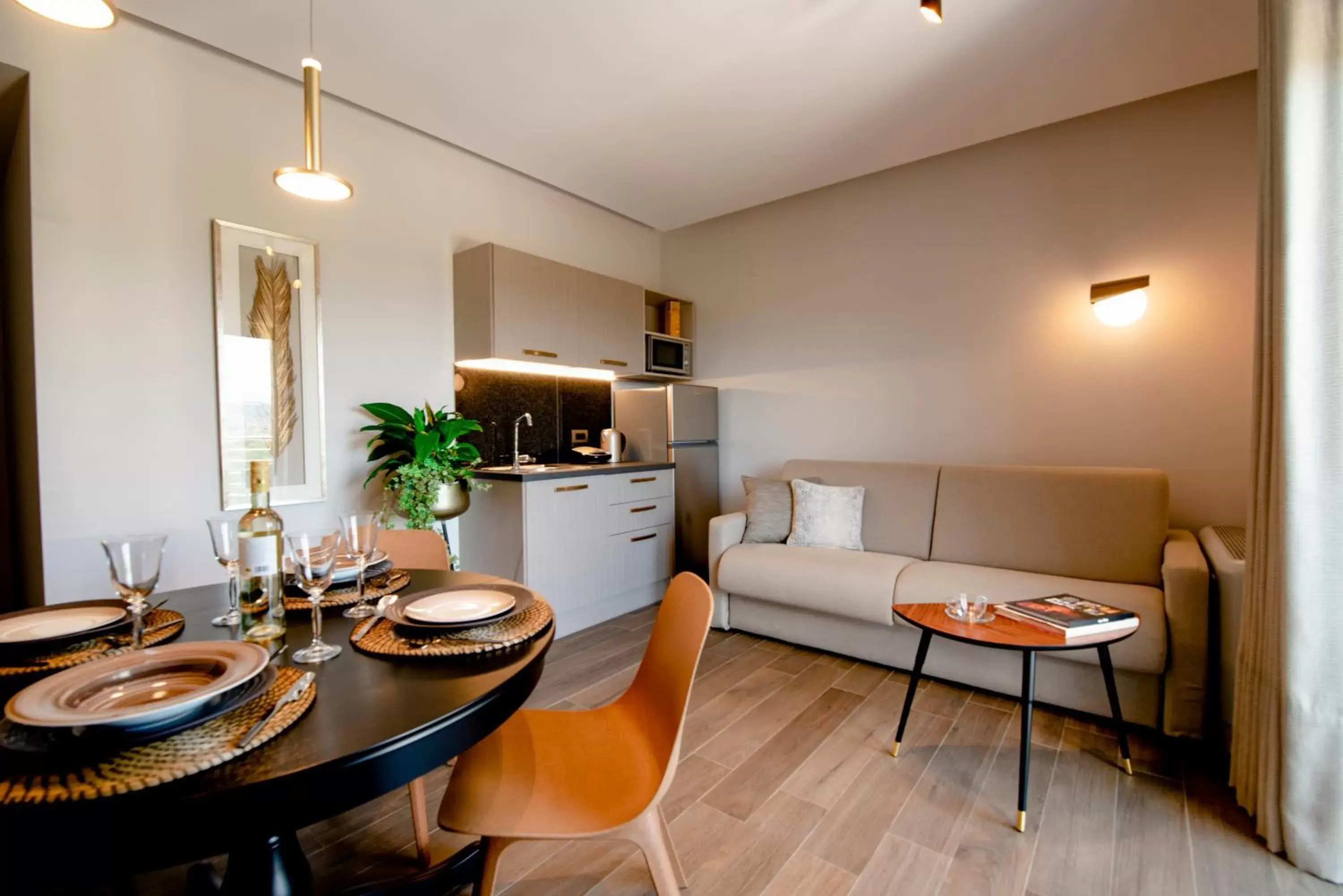 Dining Area in Frunze Luxury Apartments