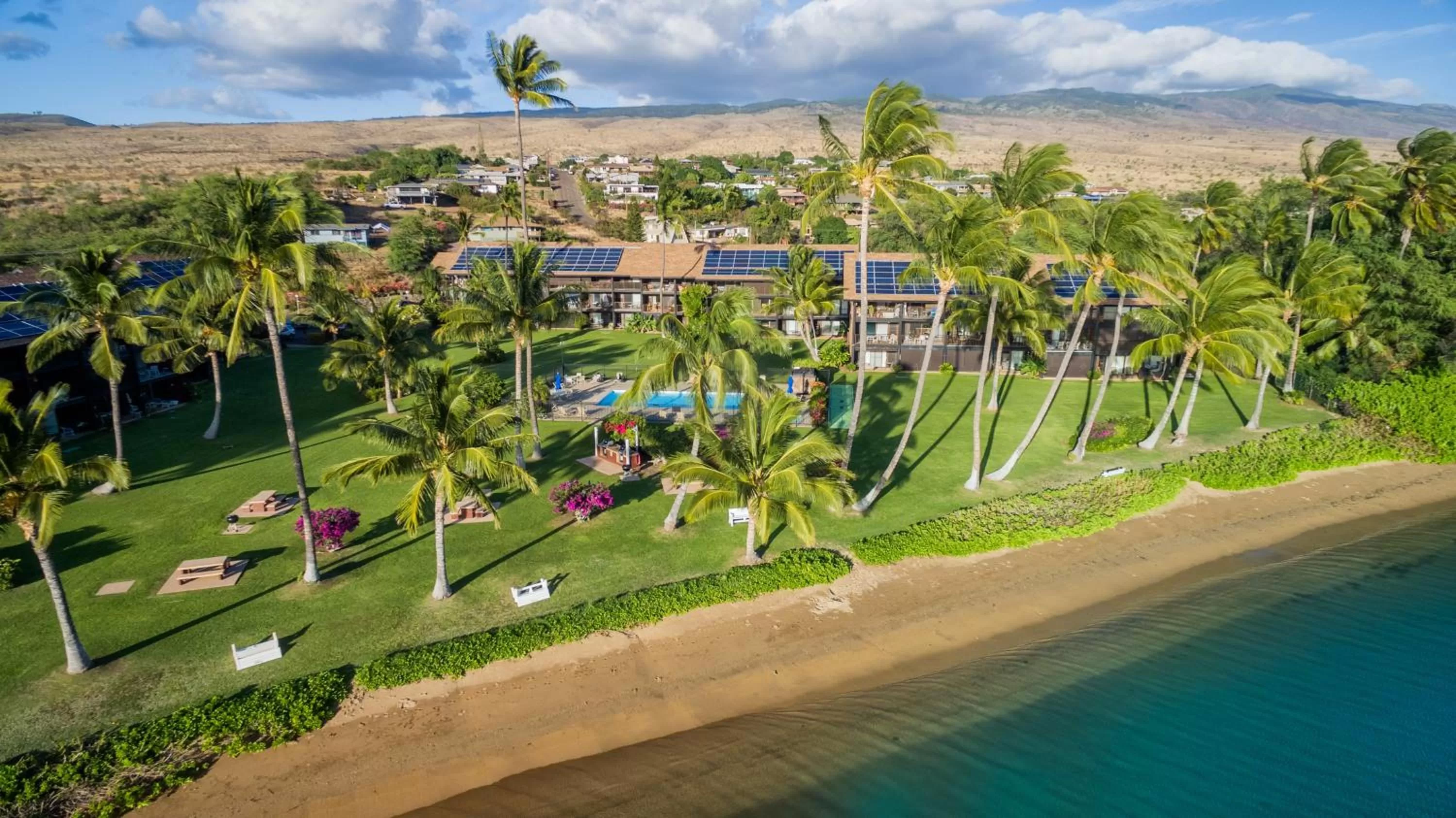 Bird's eye view in Castle at Moloka'i Shores