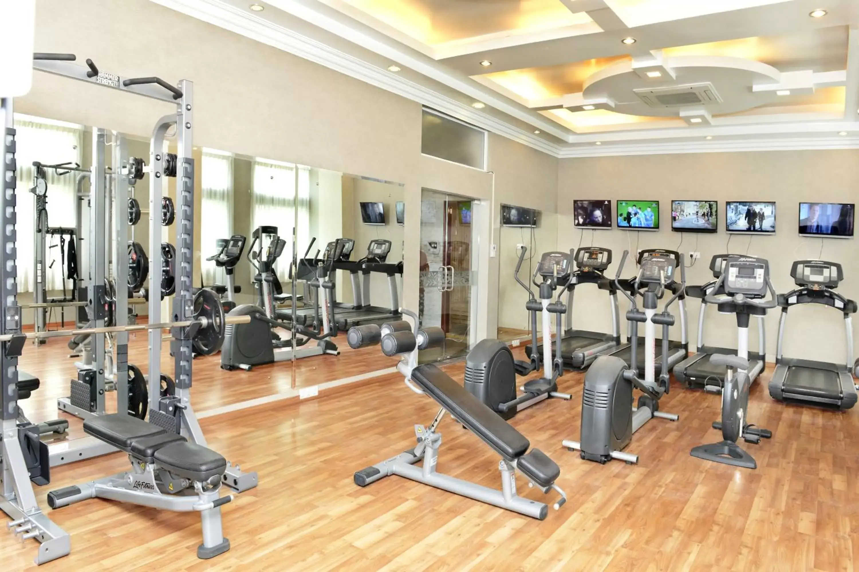 Fitness centre/facilities, Fitness Center/Facilities in Hotel Grand United - Ahlone Branch