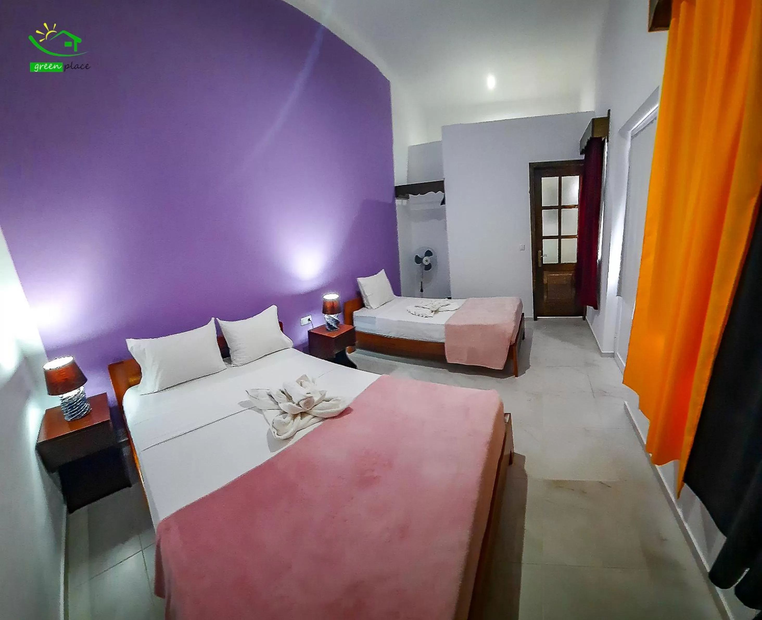 Bed in Pousada Green Place