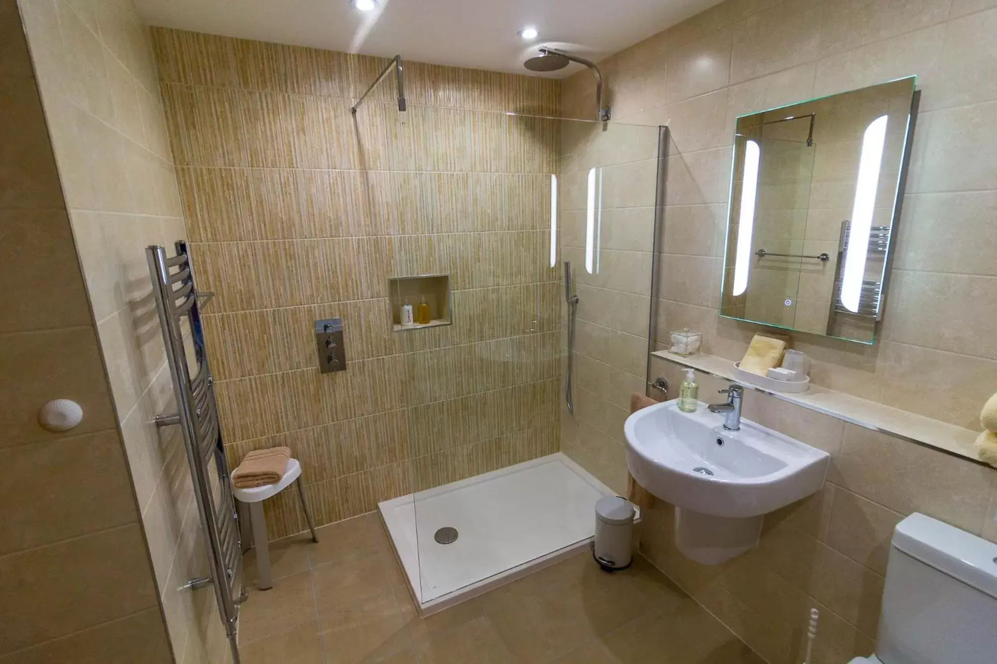 Shower, Bathroom in Lords Seat Bed & Breakfast