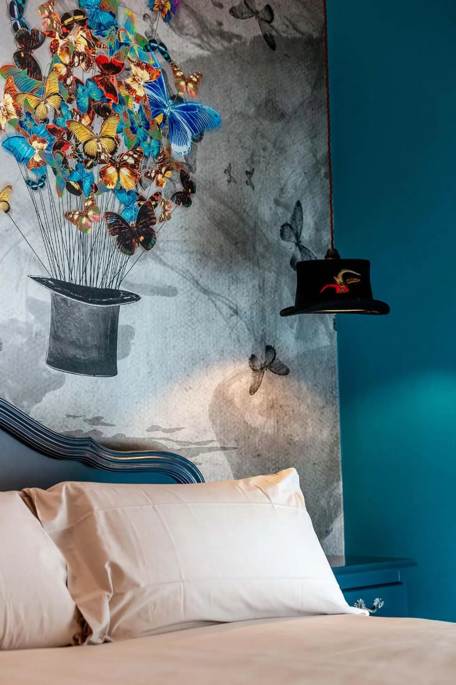 Bed in Art Hotel Ventaglio