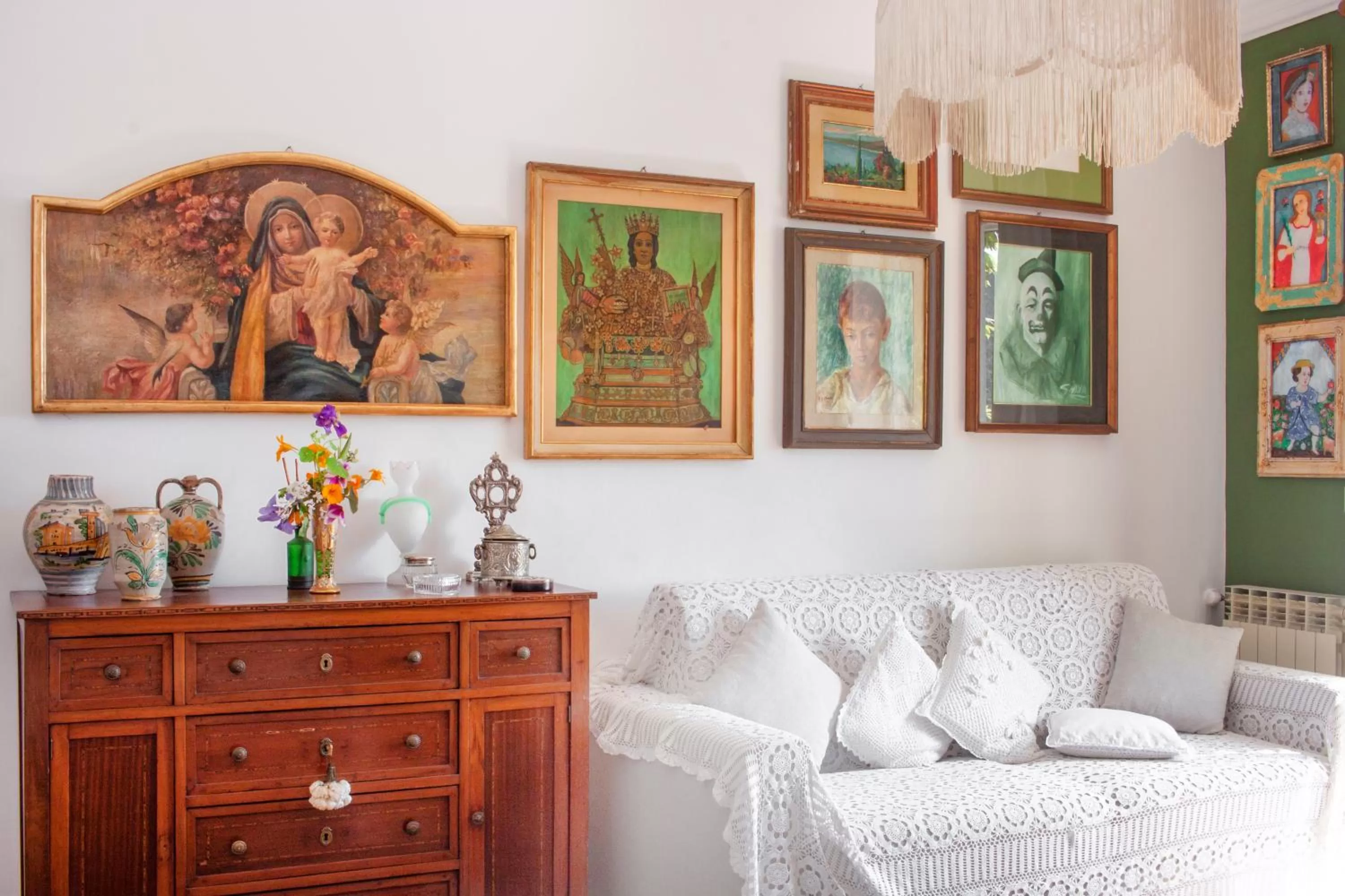 Decorative detail in B&B Villa Giorgia