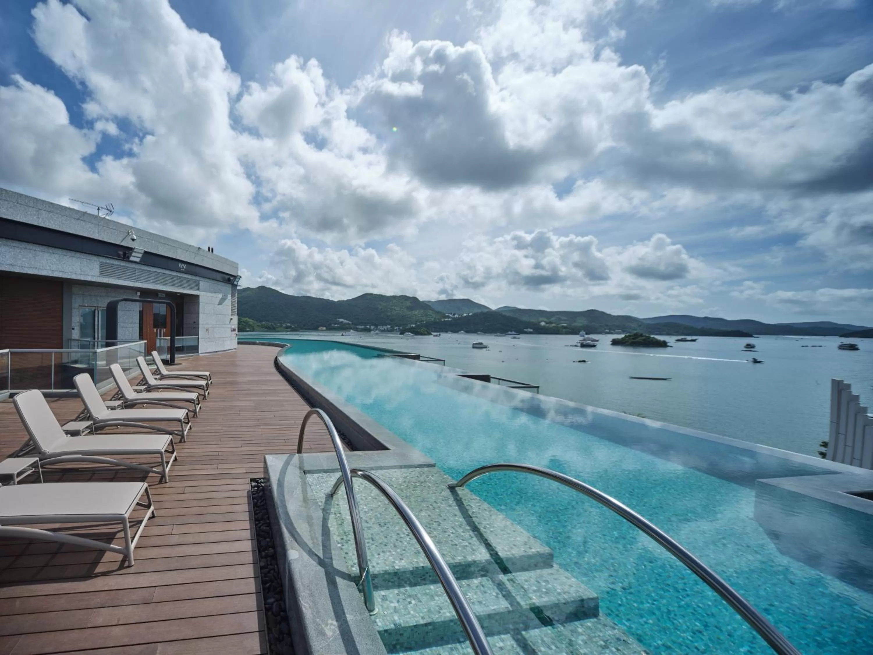Pool view in WM Hotel Hong Kong, Vignette Collection