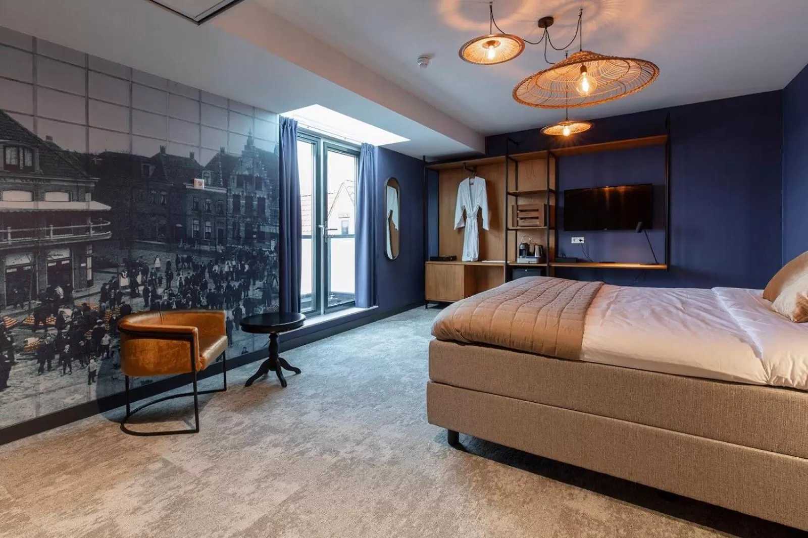 Bed in Hotel Marktstad