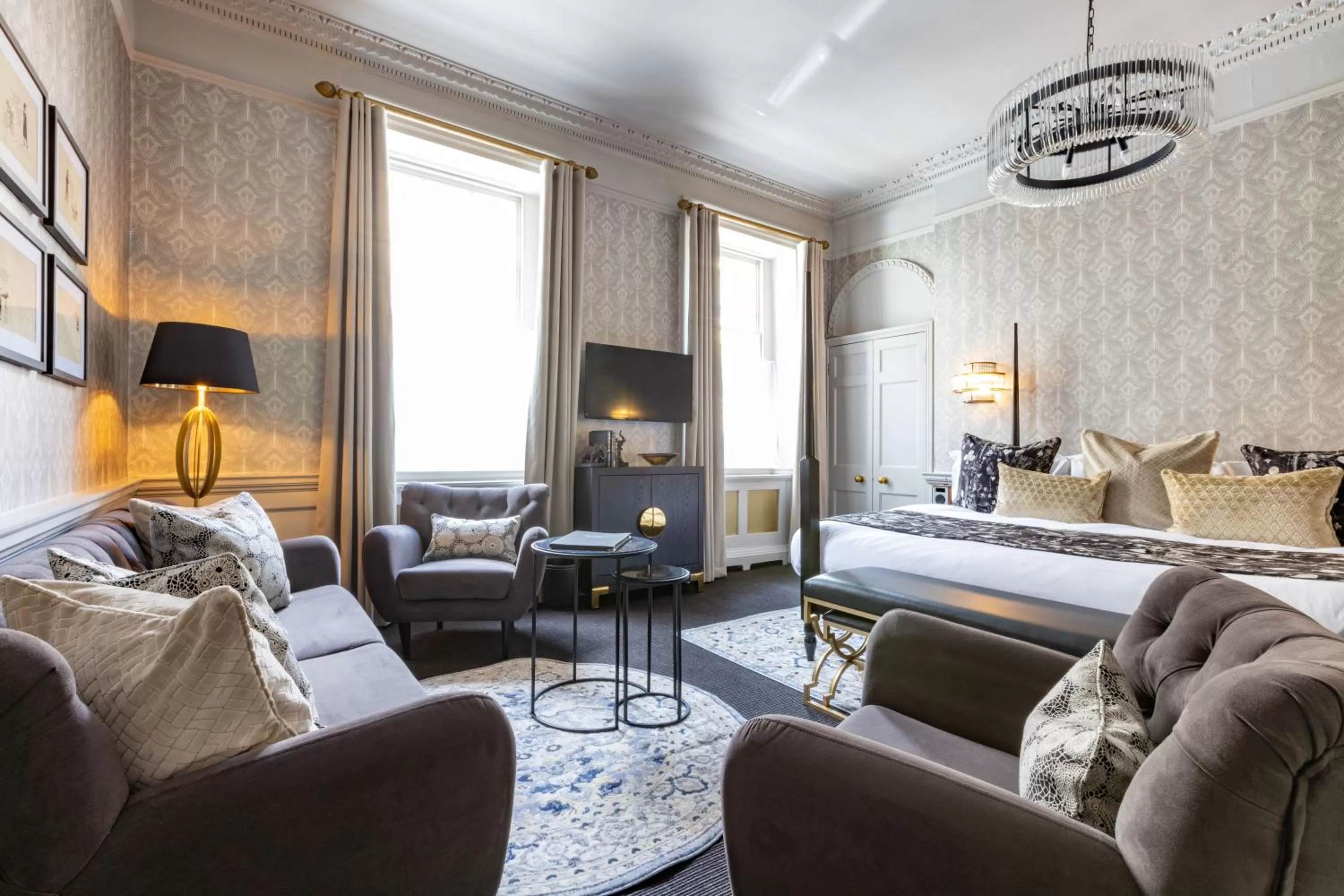 Bed in The Queensberry Hotel