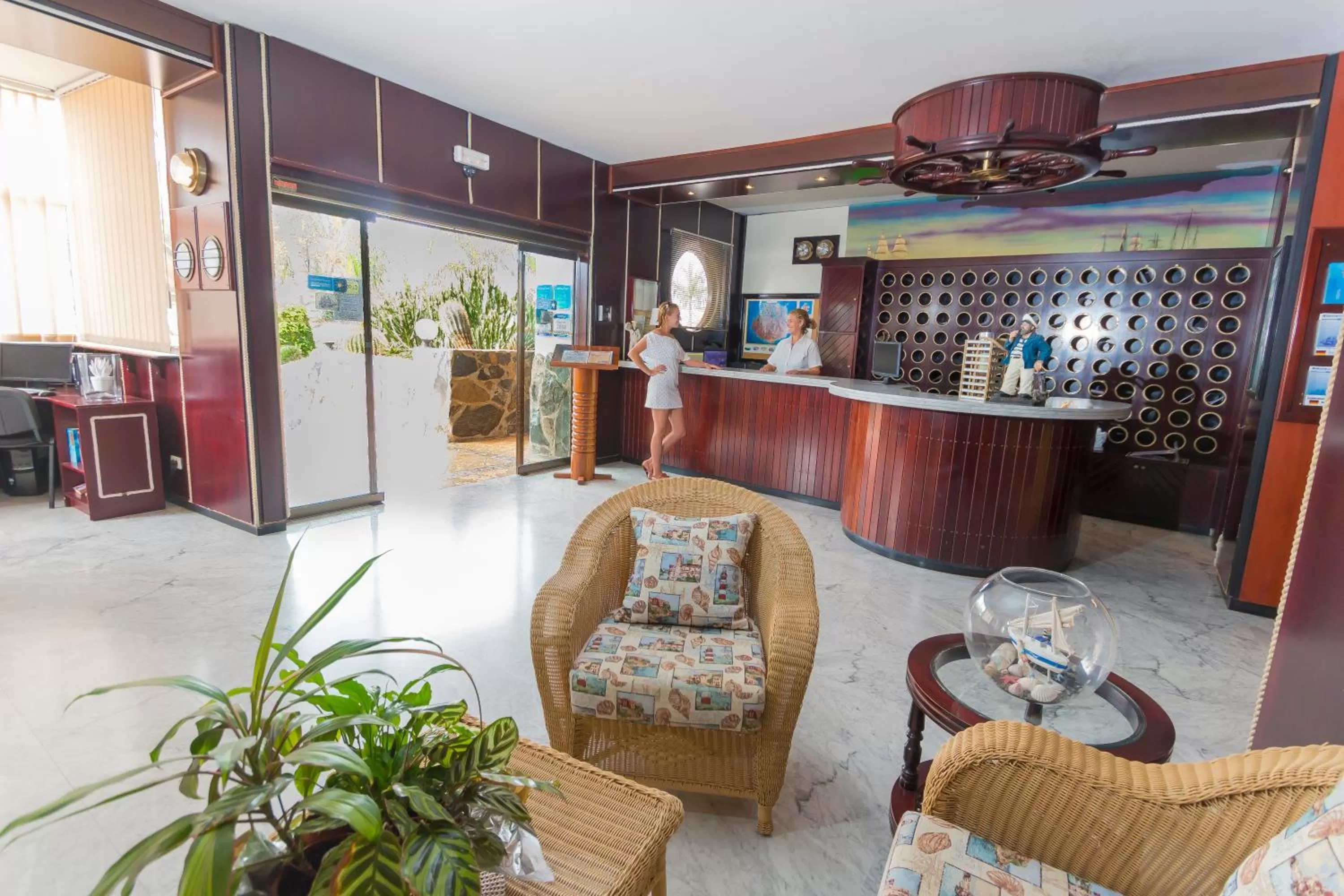 Lobby or reception in Maritim Playa