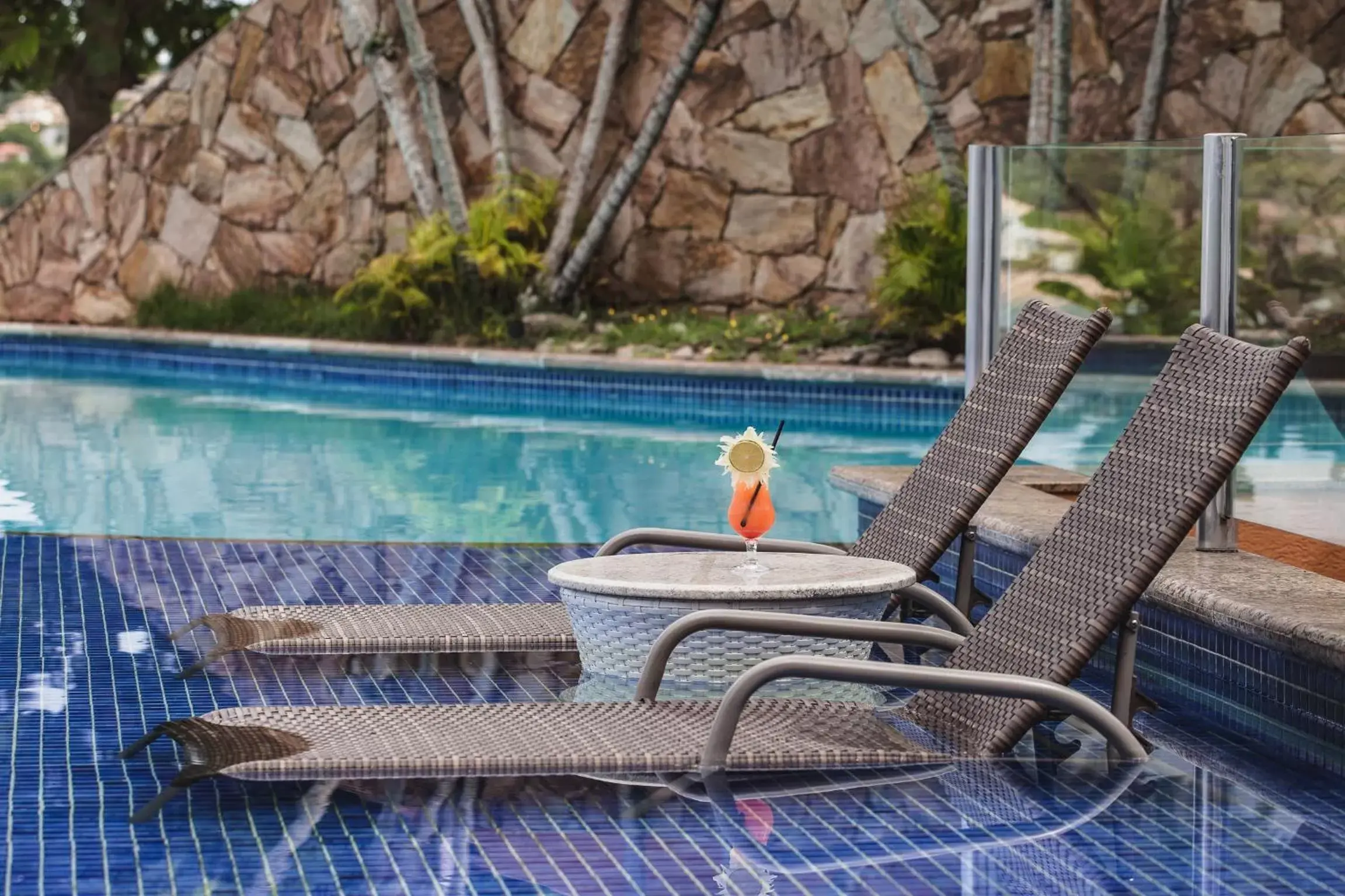 Swimming pool in Hotel Ferradura Private Swimming pool in Hotel Ferradura Private