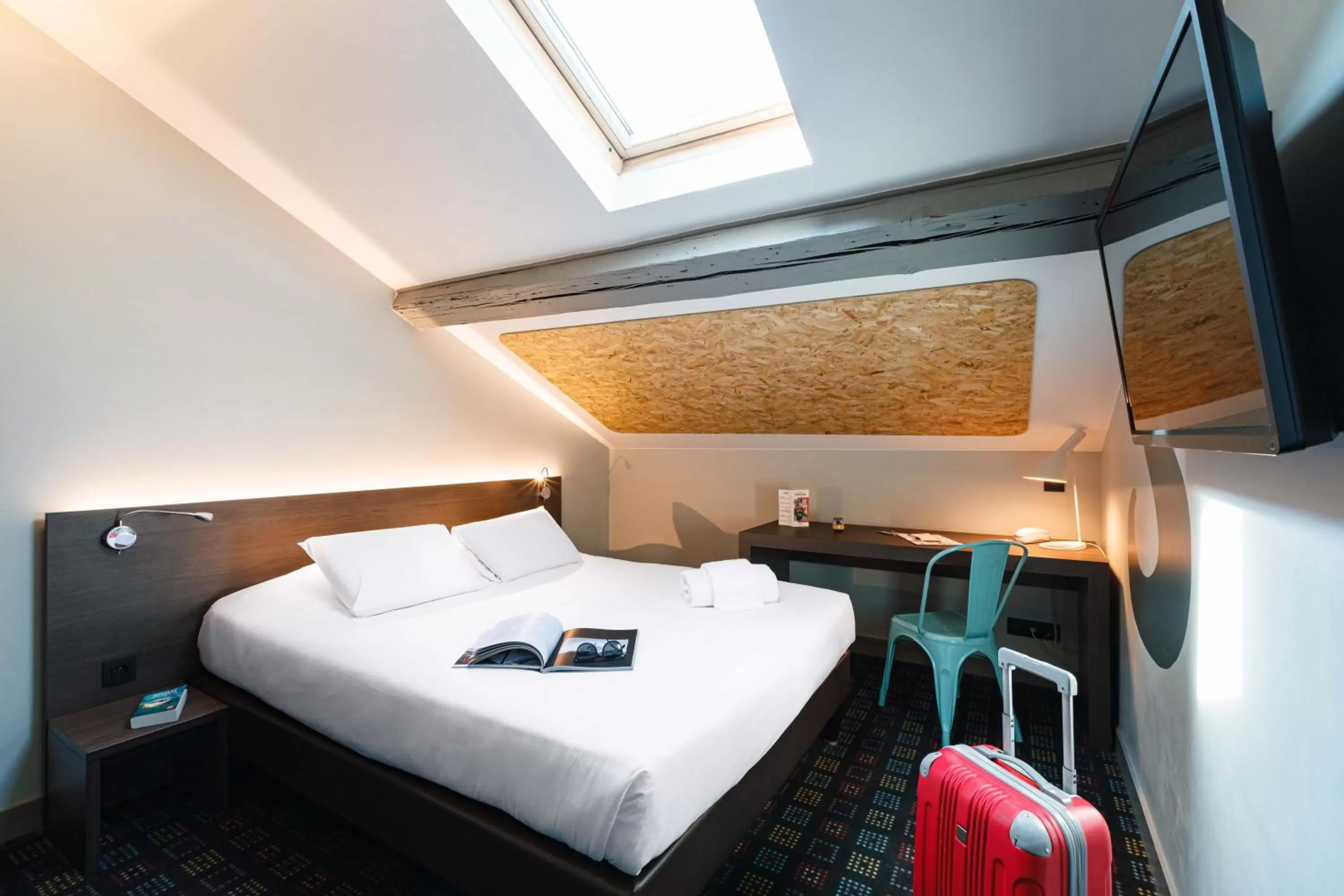 Bed in Greet Hotel Lyon Confluence