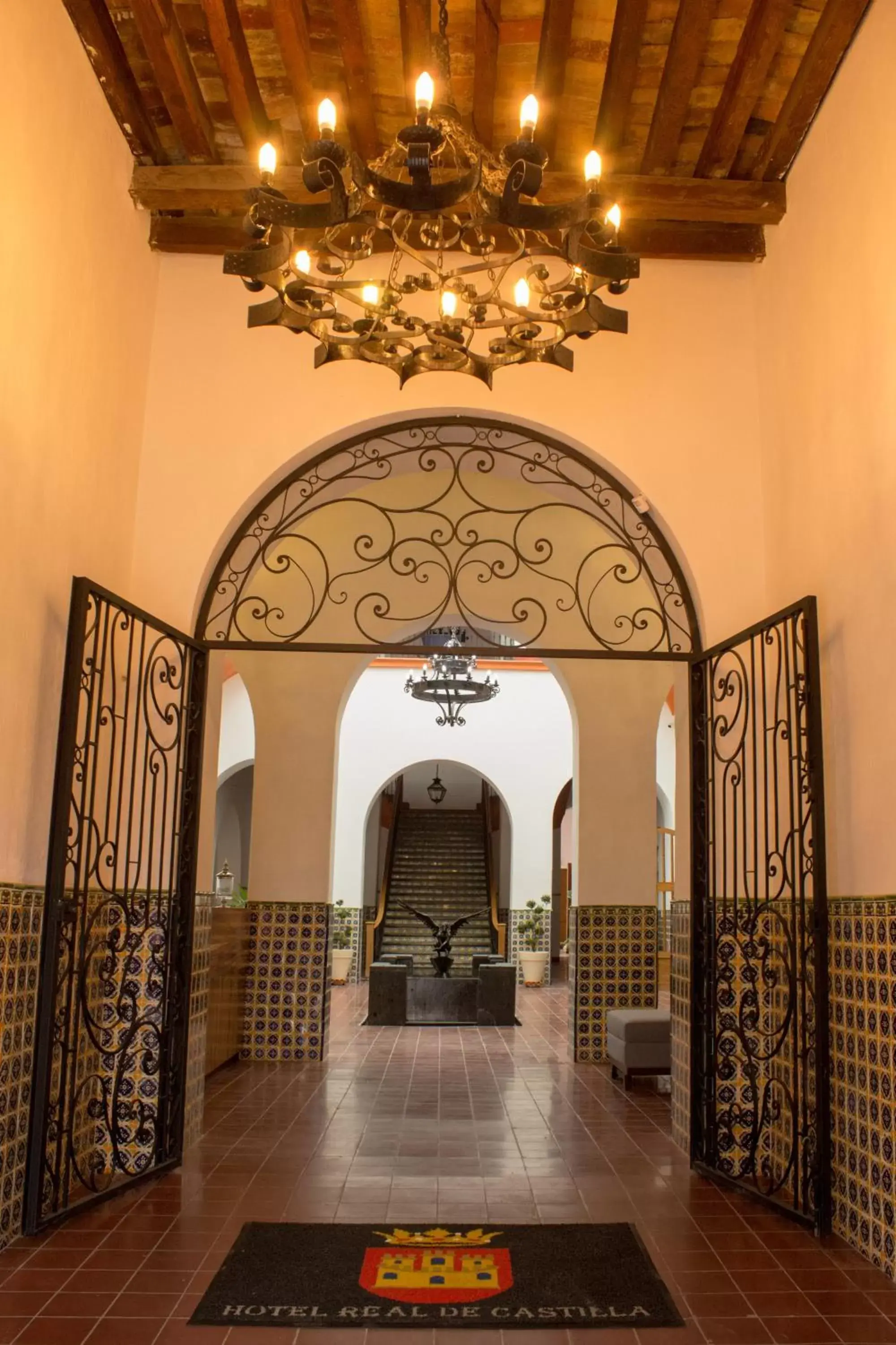 Lobby or reception in Hotel Real de Castilla