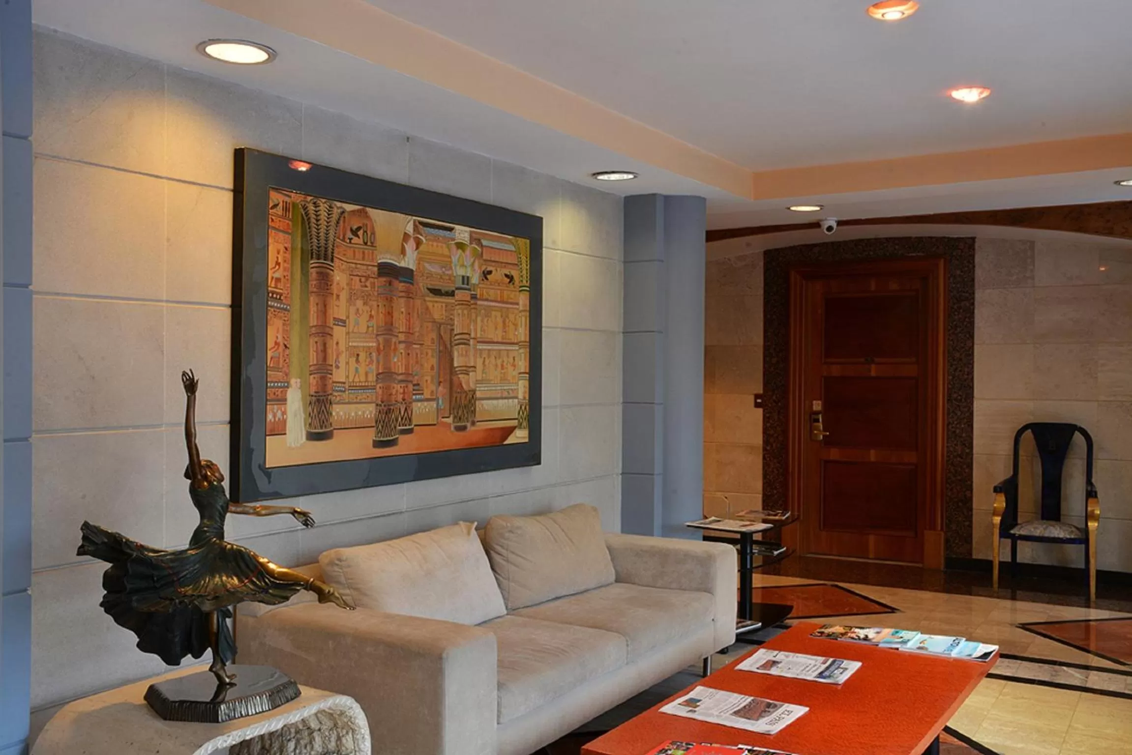 Living room in Hotel Park Nilo Reforma