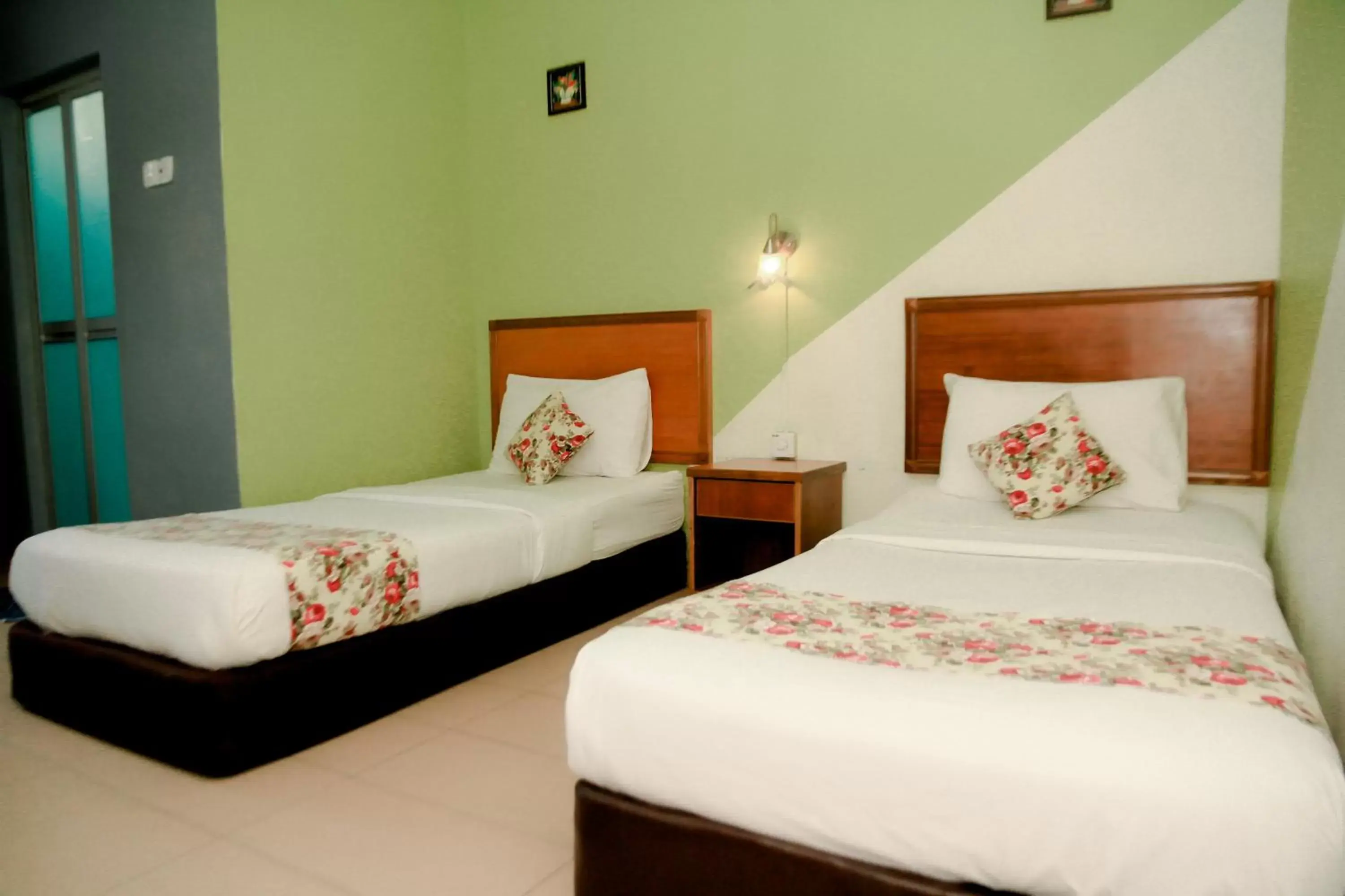 Bed in HOTEL D VIEW MERSING Bed in HOTEL D VIEW MERSING