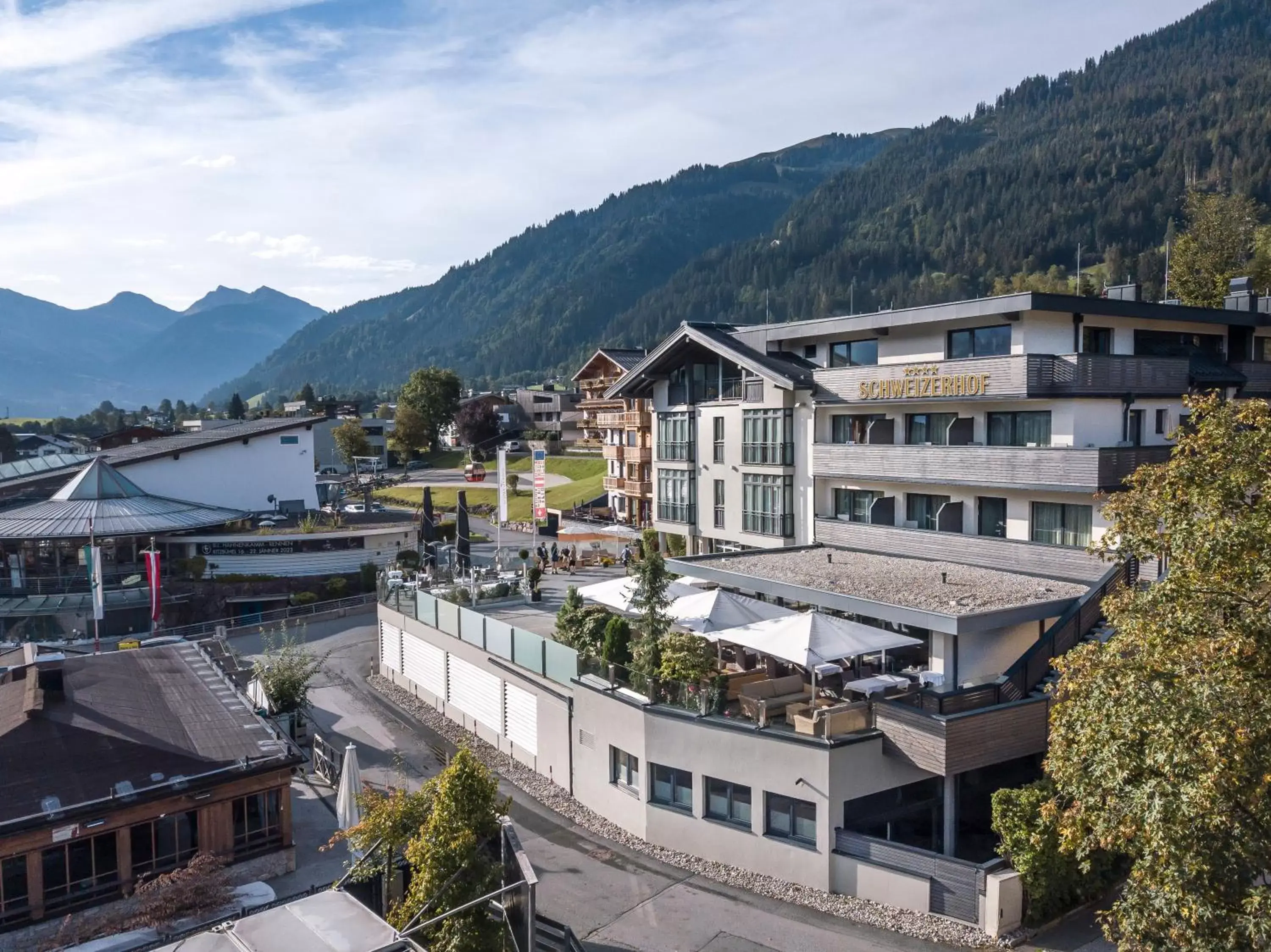 Property building in Aktiv Hotel Schweizerhof Kitzbühel