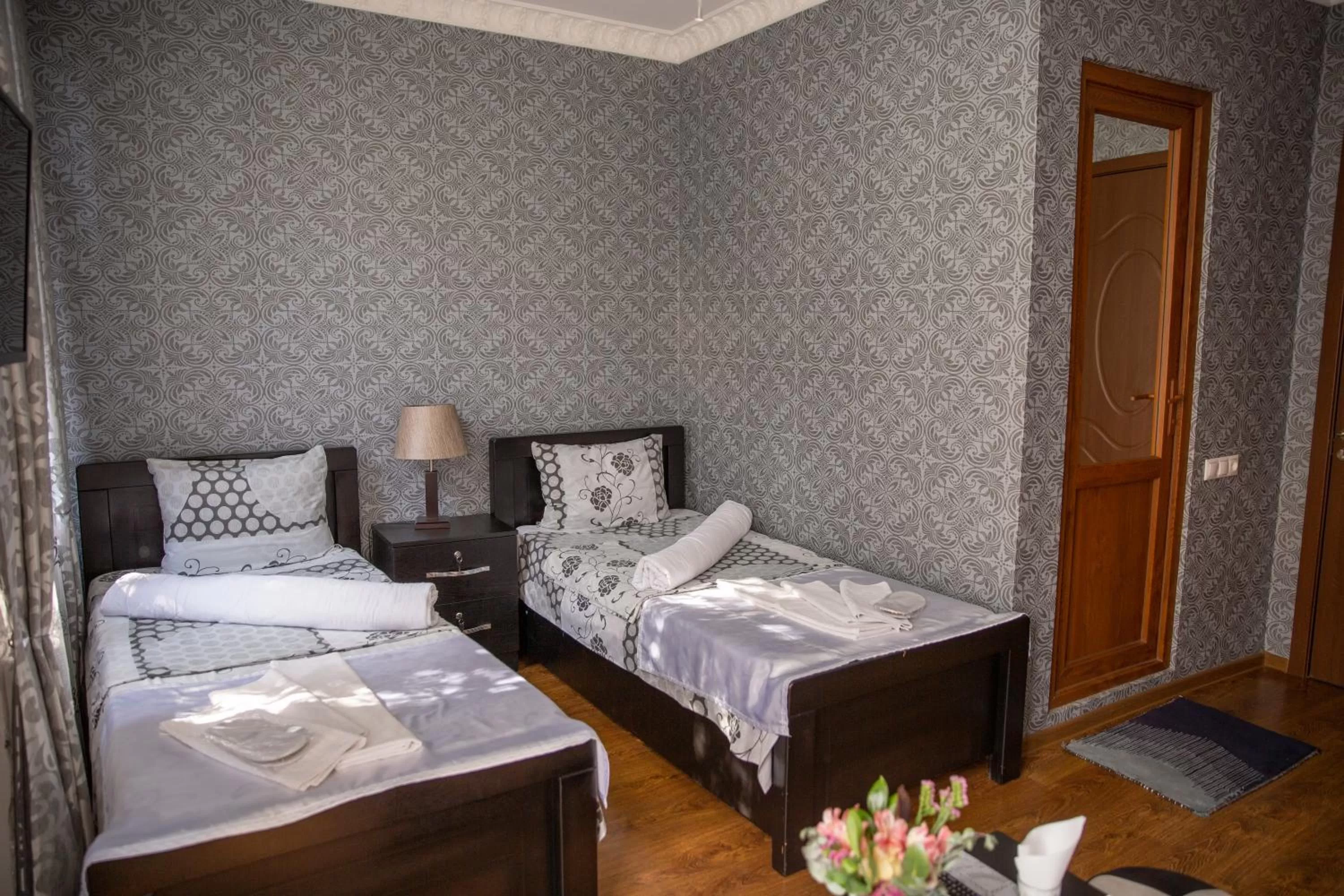 Bedroom, Bed in Family Hotel Kolorit Old Tbilisi