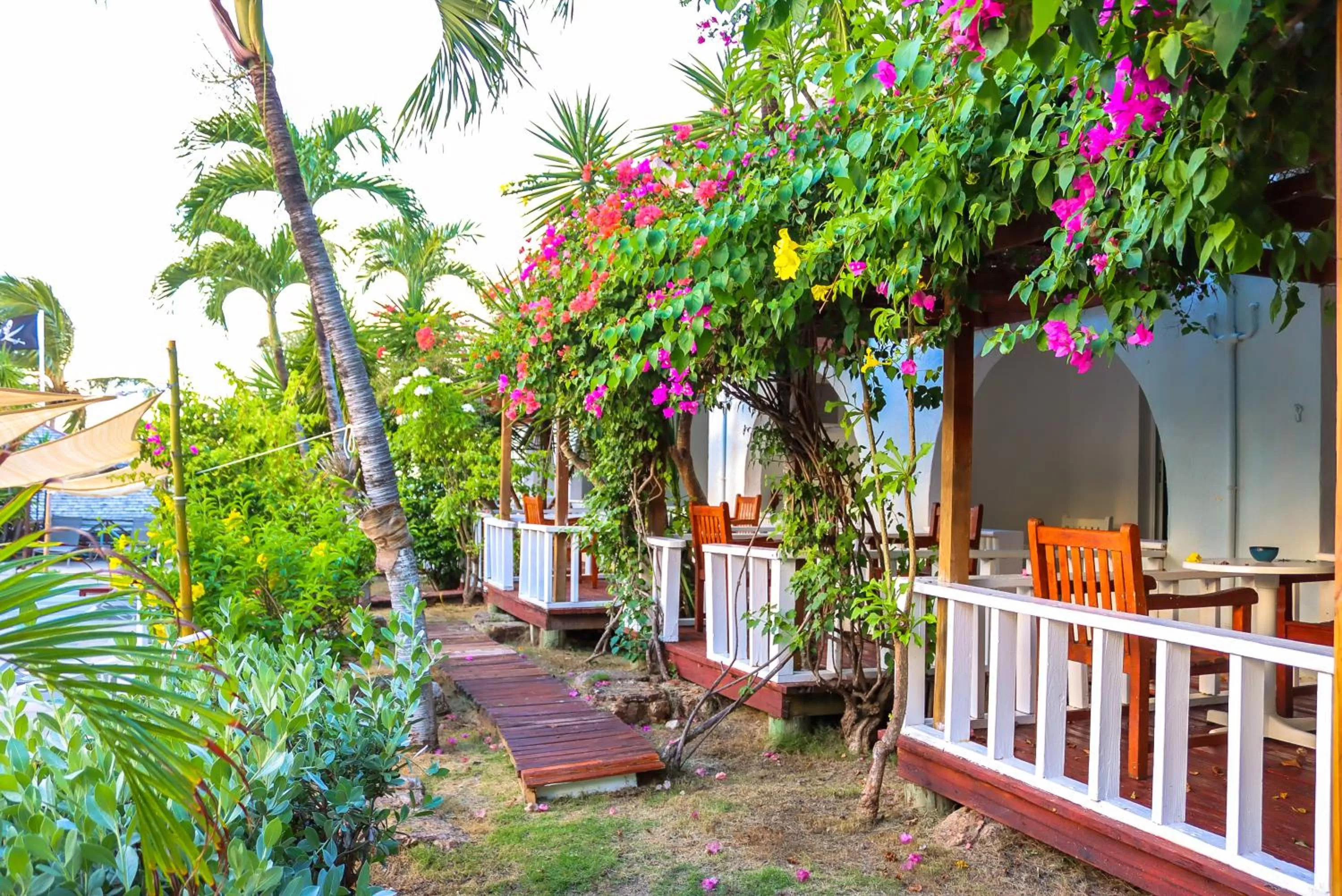 Patio in Ocean Point Beach Resort & Spa Adults Only