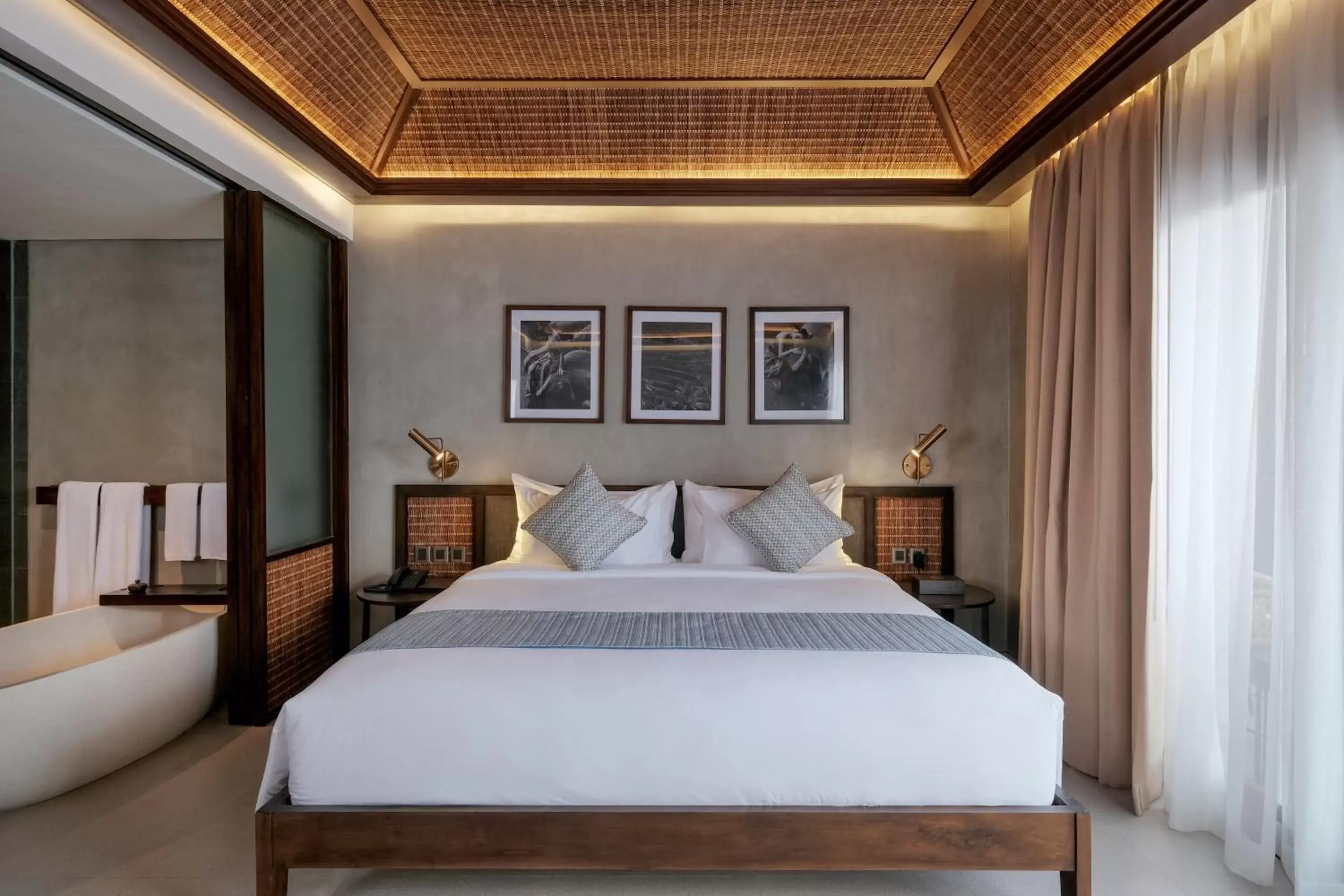 Bed in The Garcia Ubud Hotel & Resort