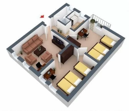 Floor plan in Altstadthotel Fürth