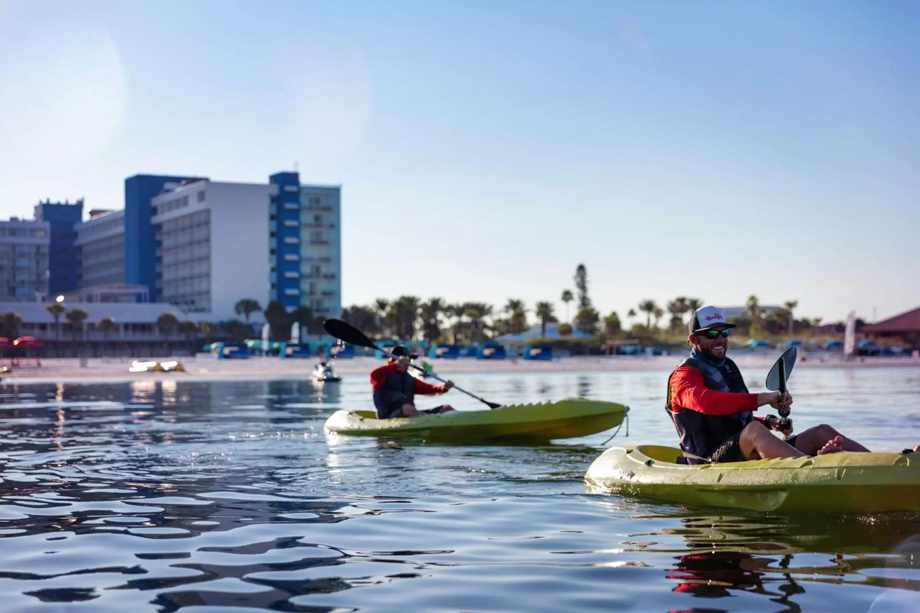 Property building, Canoeing in Hilton Clearwater Beach Resort & Spa