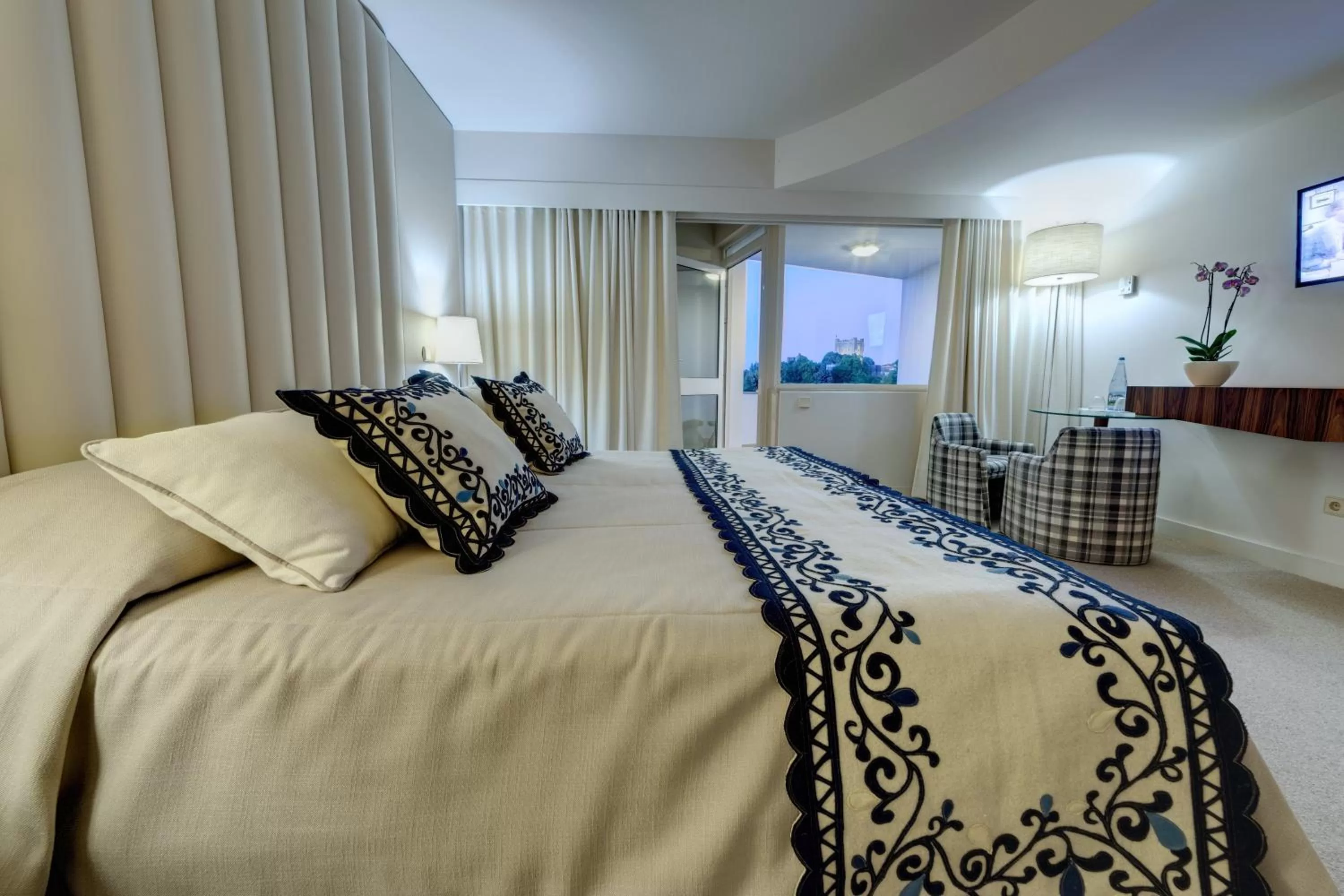 Bed in Pousada de Bragança - Sao Bartolomeu