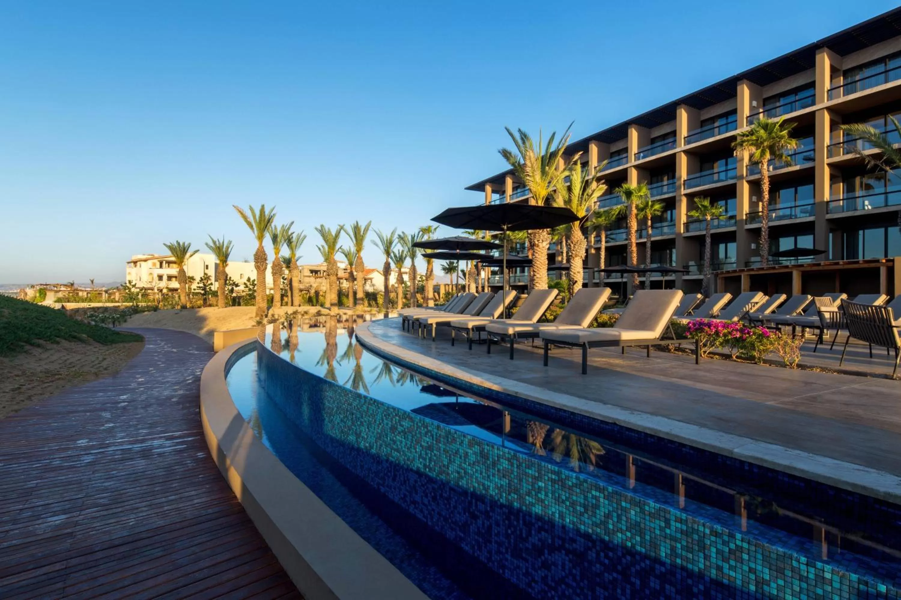 Swimming pool in JW Marriott Los Cabos Beach Resort & Spa