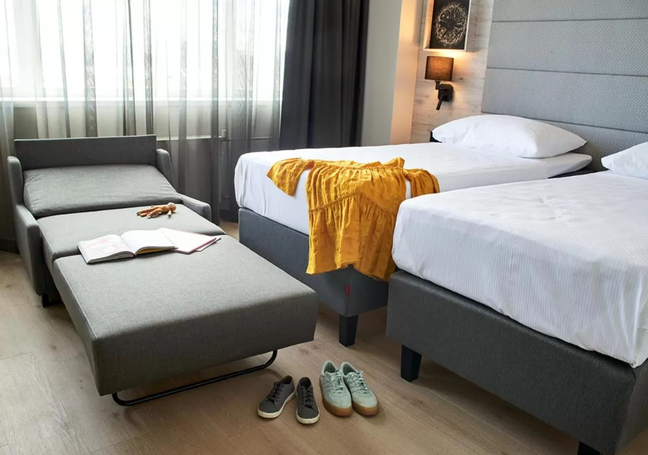 Bed in Tallink City Hotel