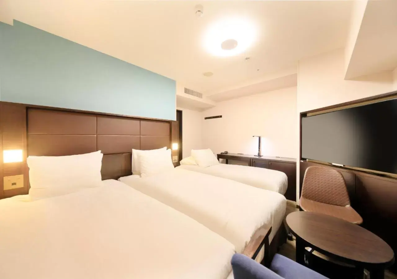 Bed in Richmond Hotel Namba Daikokucho