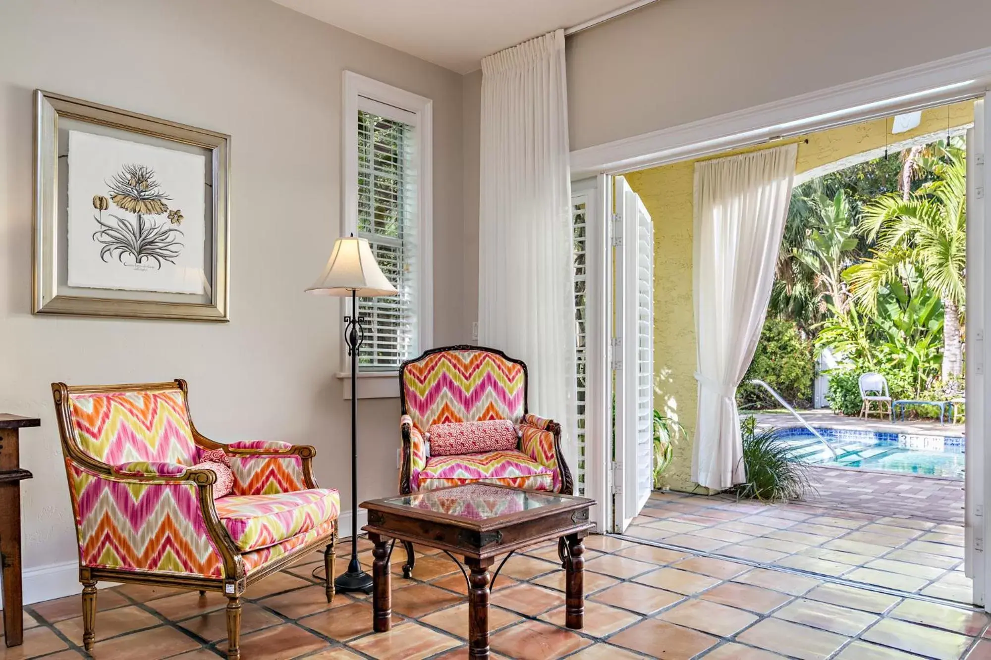 Seating Area in Grandview Gardens