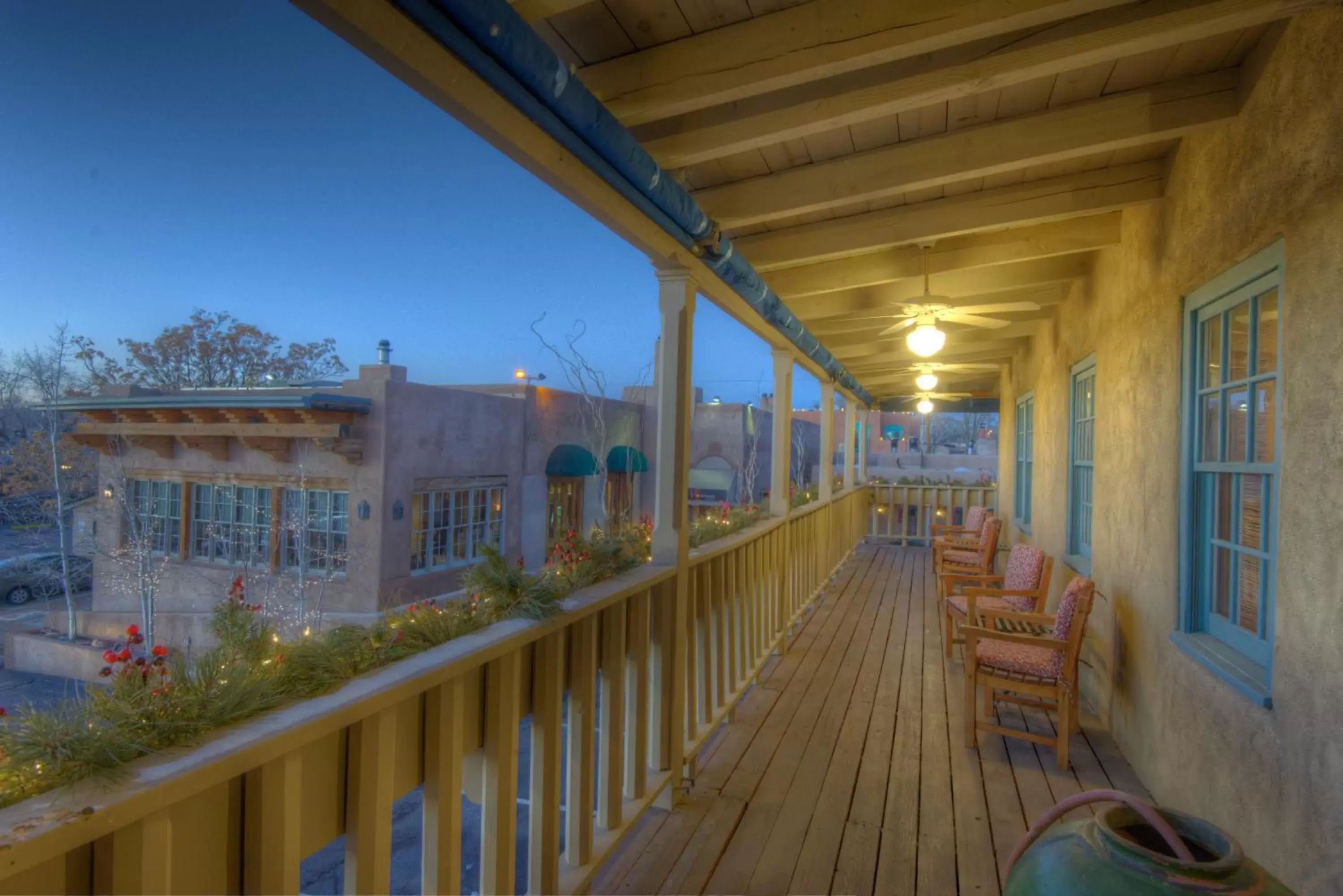 Balcony/Terrace in Inn at Vanessie