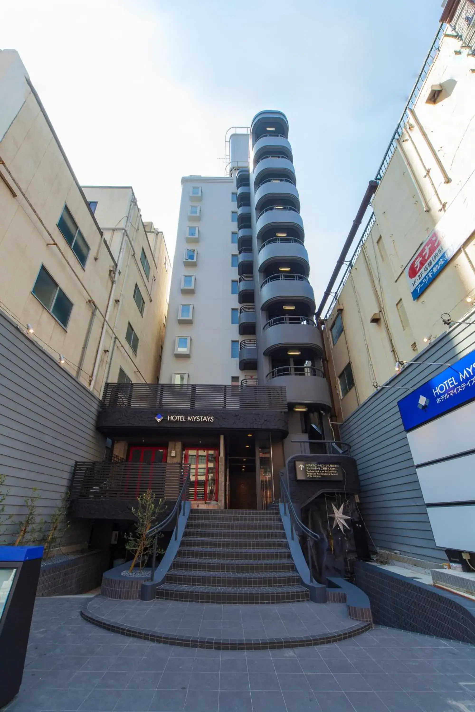 Facade/entrance, Property Building in HOTEL MYSTAYS Shinsaibashi
