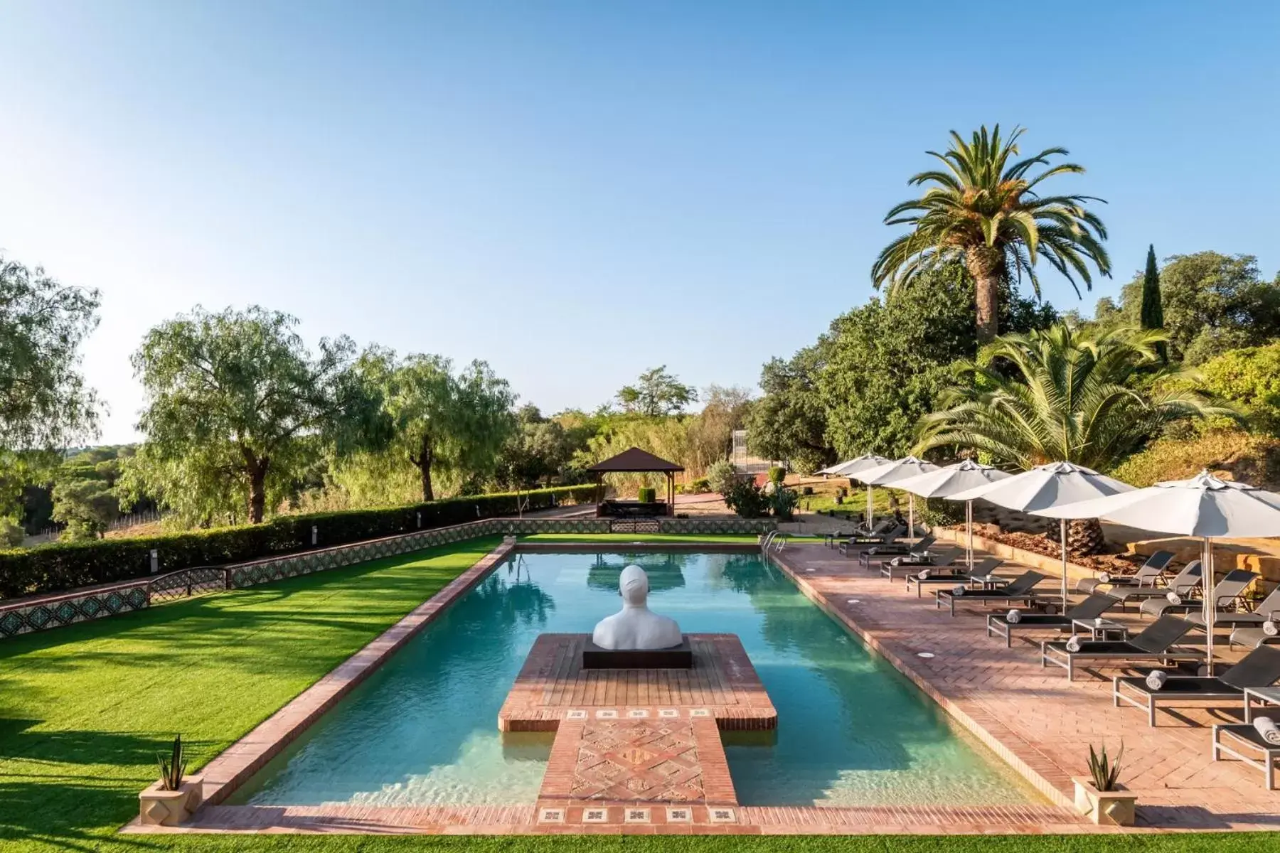 Garden, Swimming Pool in Sant Pere del Bosc Hotel & Spa