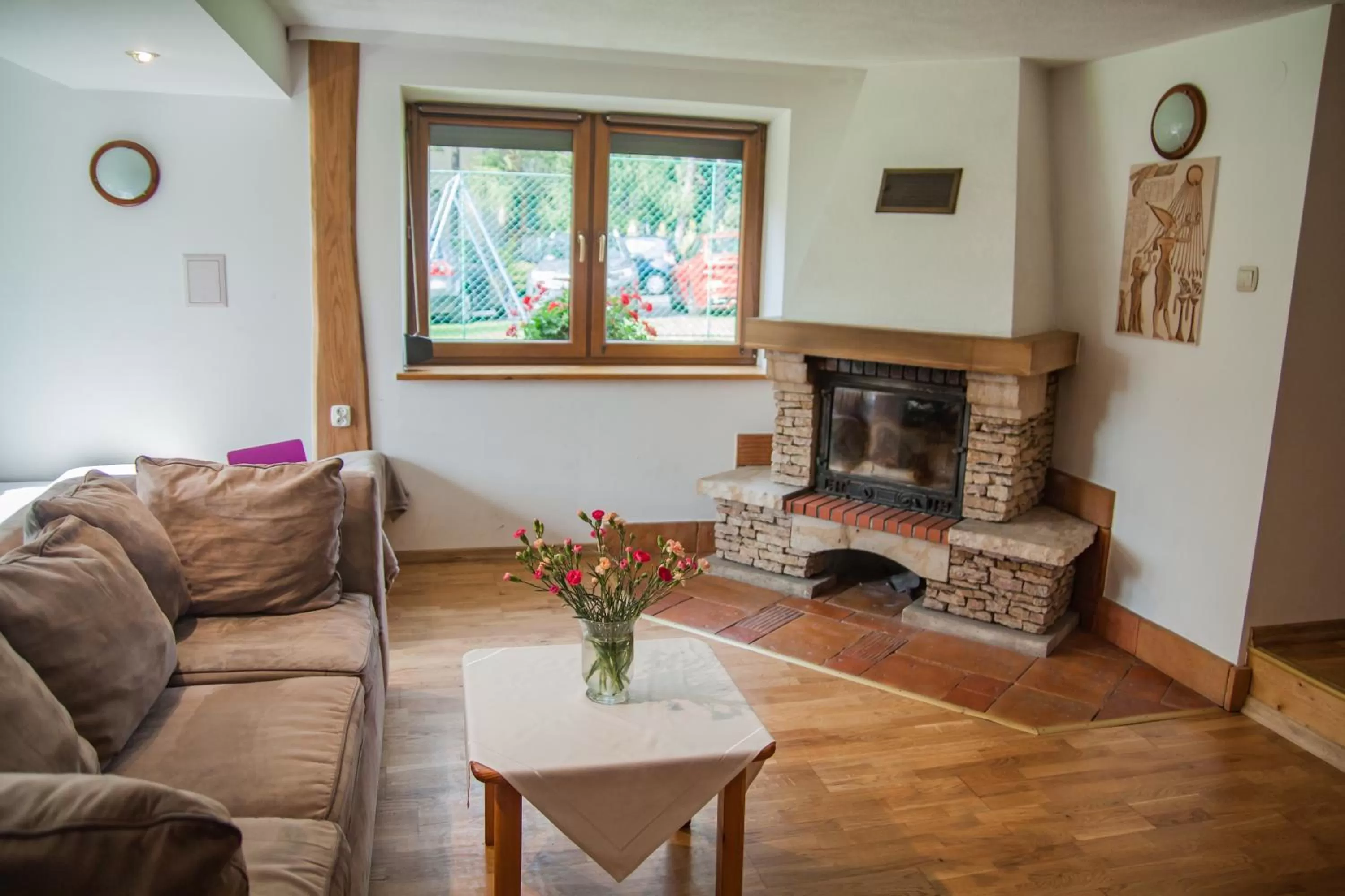 Living room, Seating Area in POKOJE GOŚCINNE WILCZNIK 12