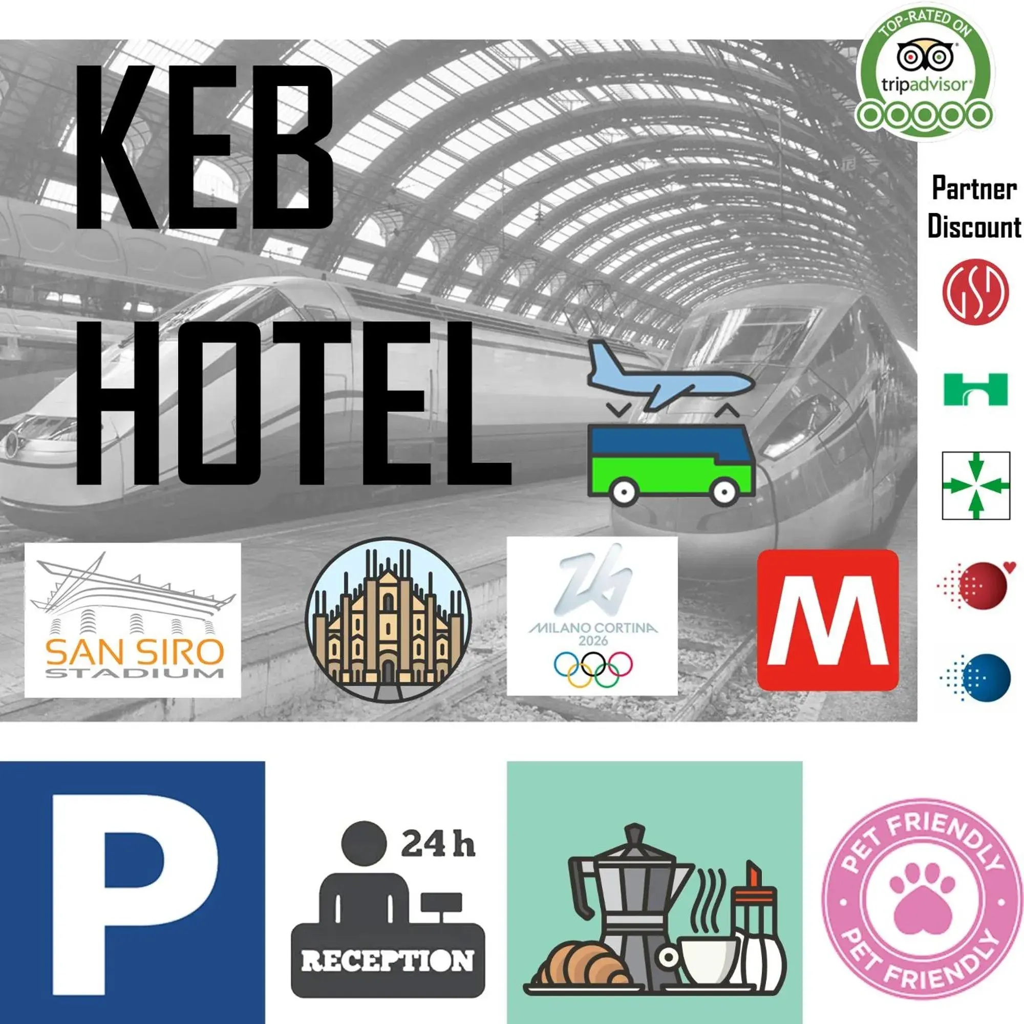 Property logo or sign, Floor Plan in Keb Hotel