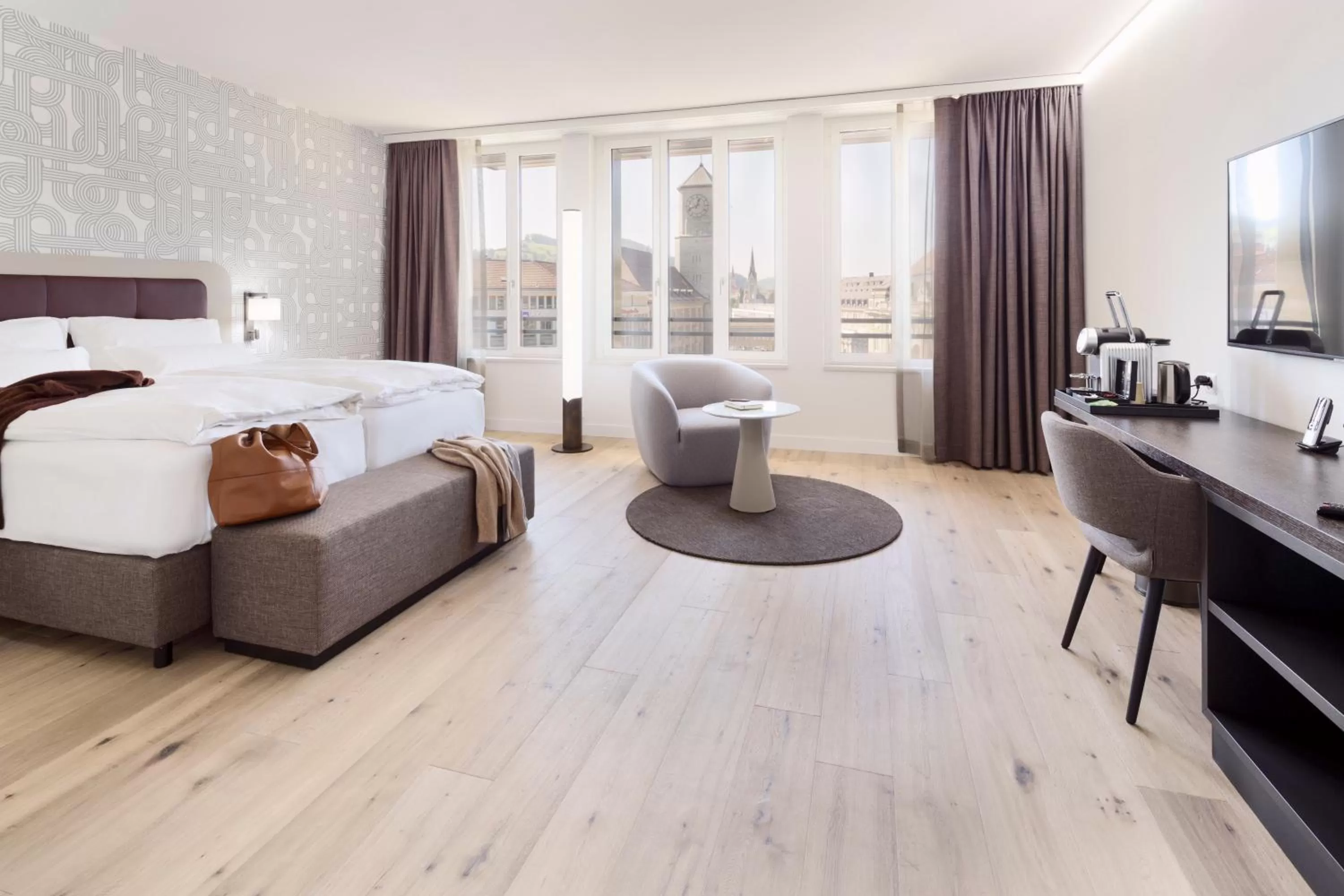 Photo of the whole room, Bed in Hotel Walhalla