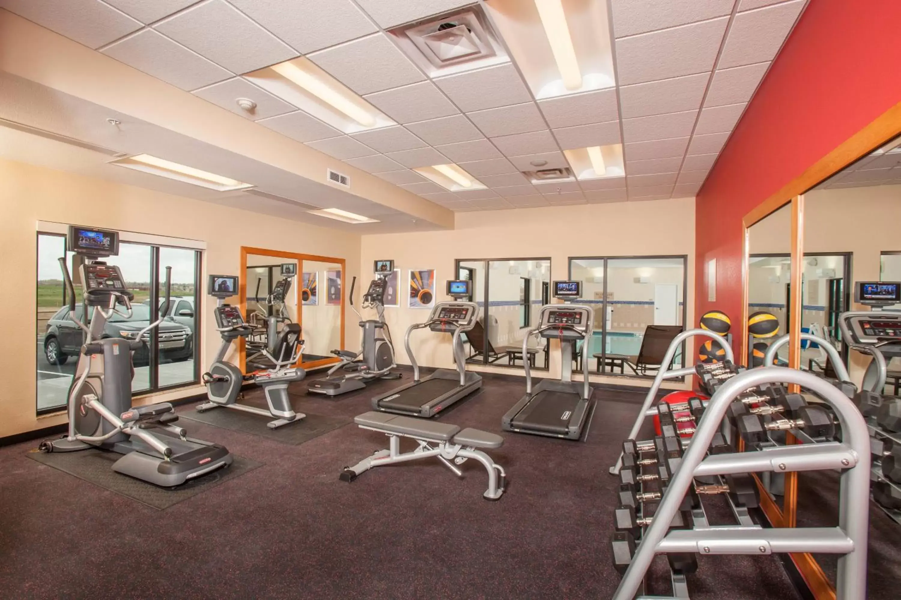Fitness centre/facilities, Fitness Center/Facilities in TownePlace Suites by Marriott Cheyenne Southwest/Downtown Area