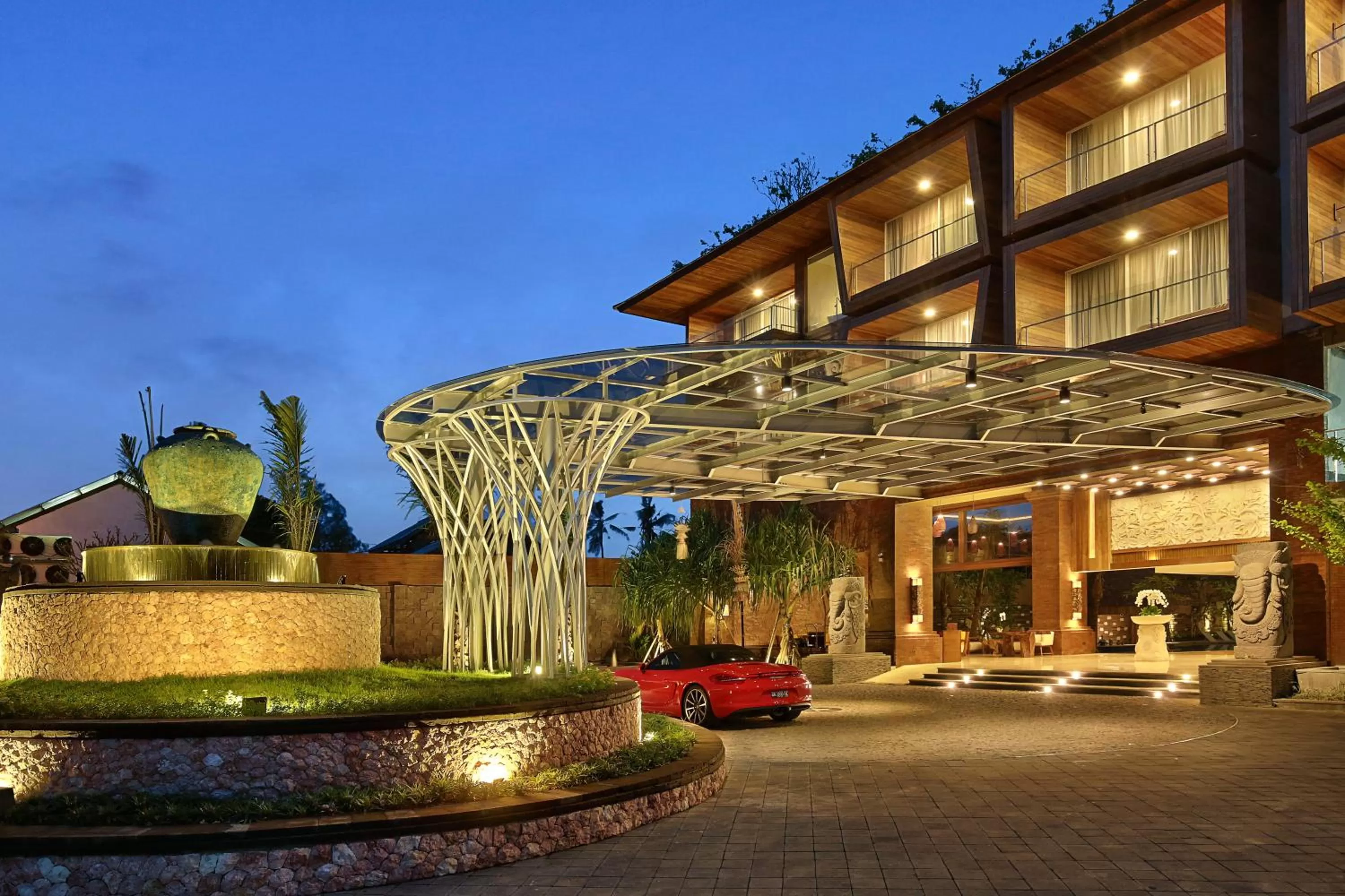 Facade/entrance in Jimbaran Bay Beach Resort and Spa by Prabhu