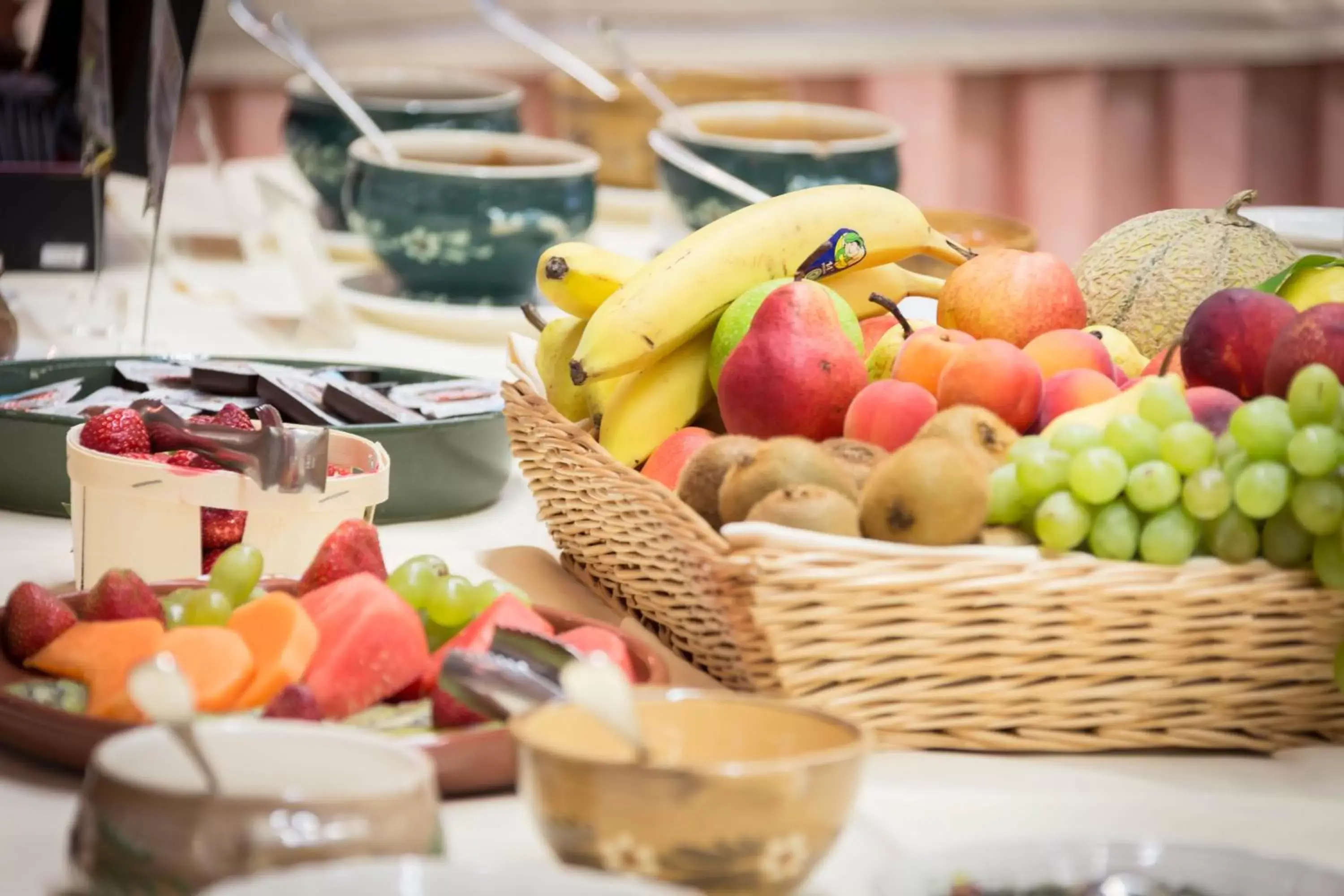 Buffet breakfast, Food in A La Cour d'Alsace