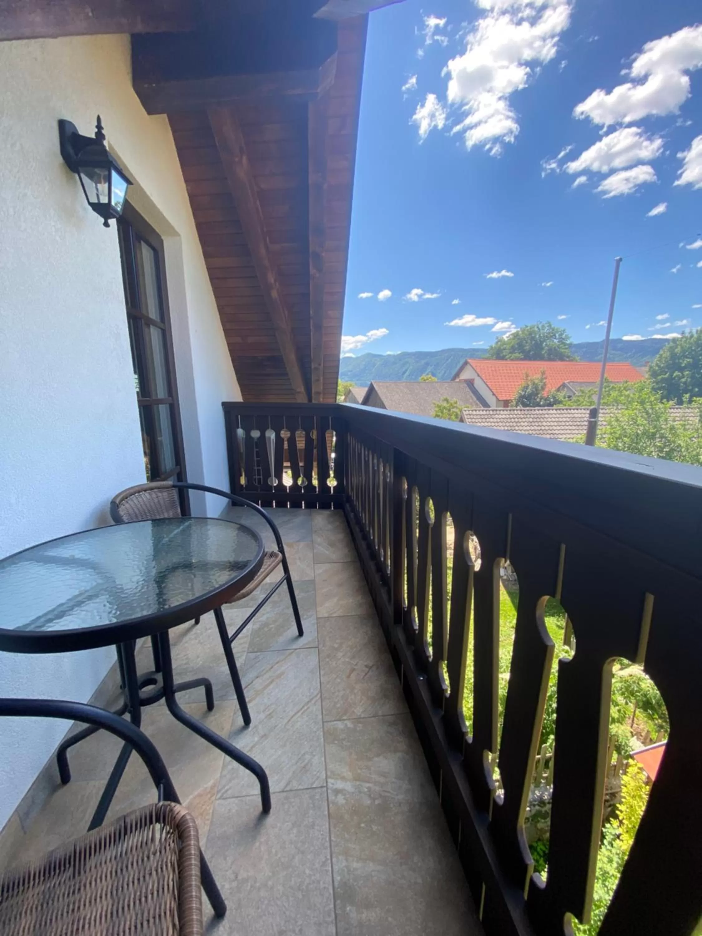 Balcony/Terrace in Resort Vidmar near Bled - rooms Vidmar