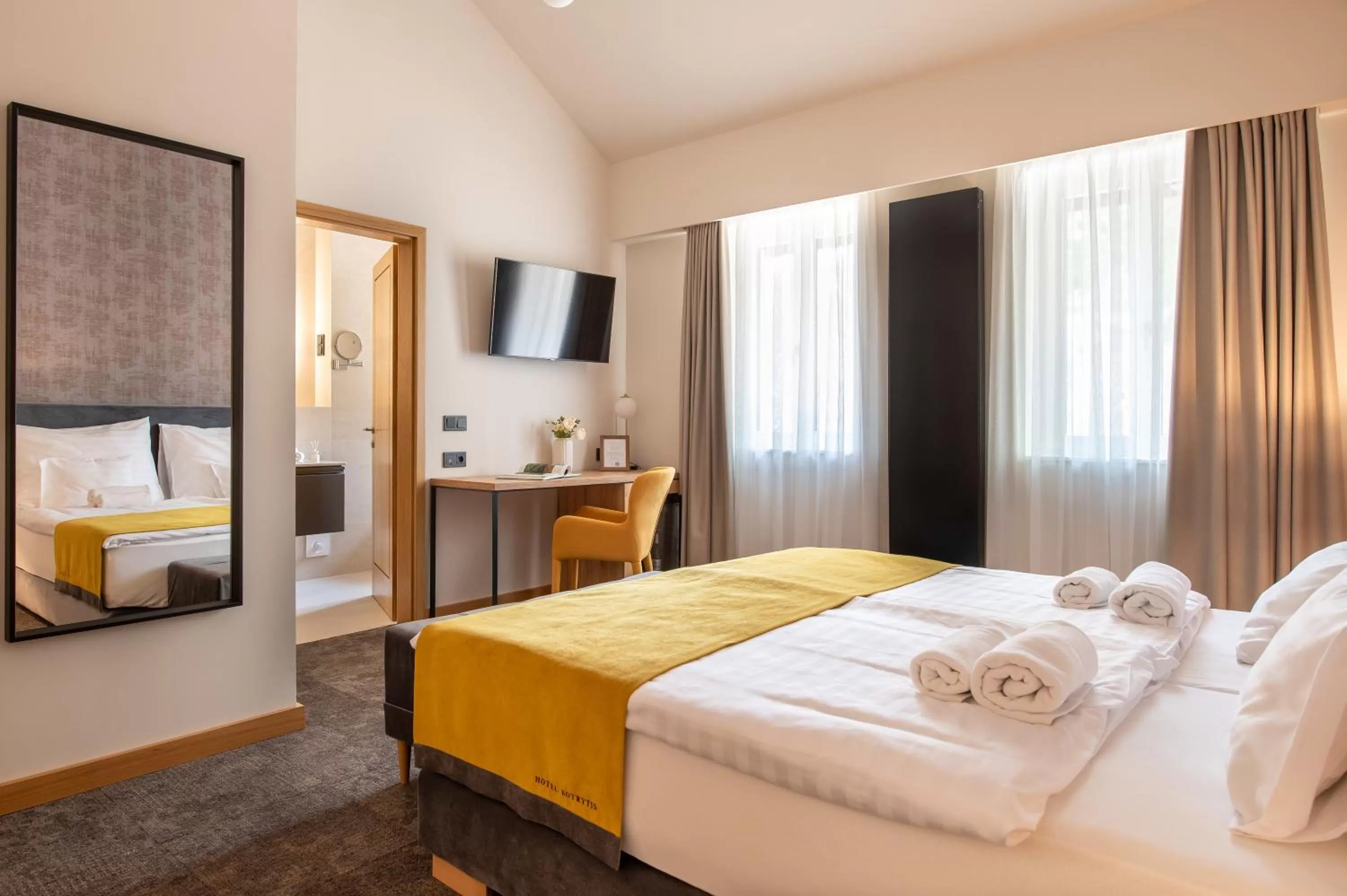 Bed in Botrytis Borhotel