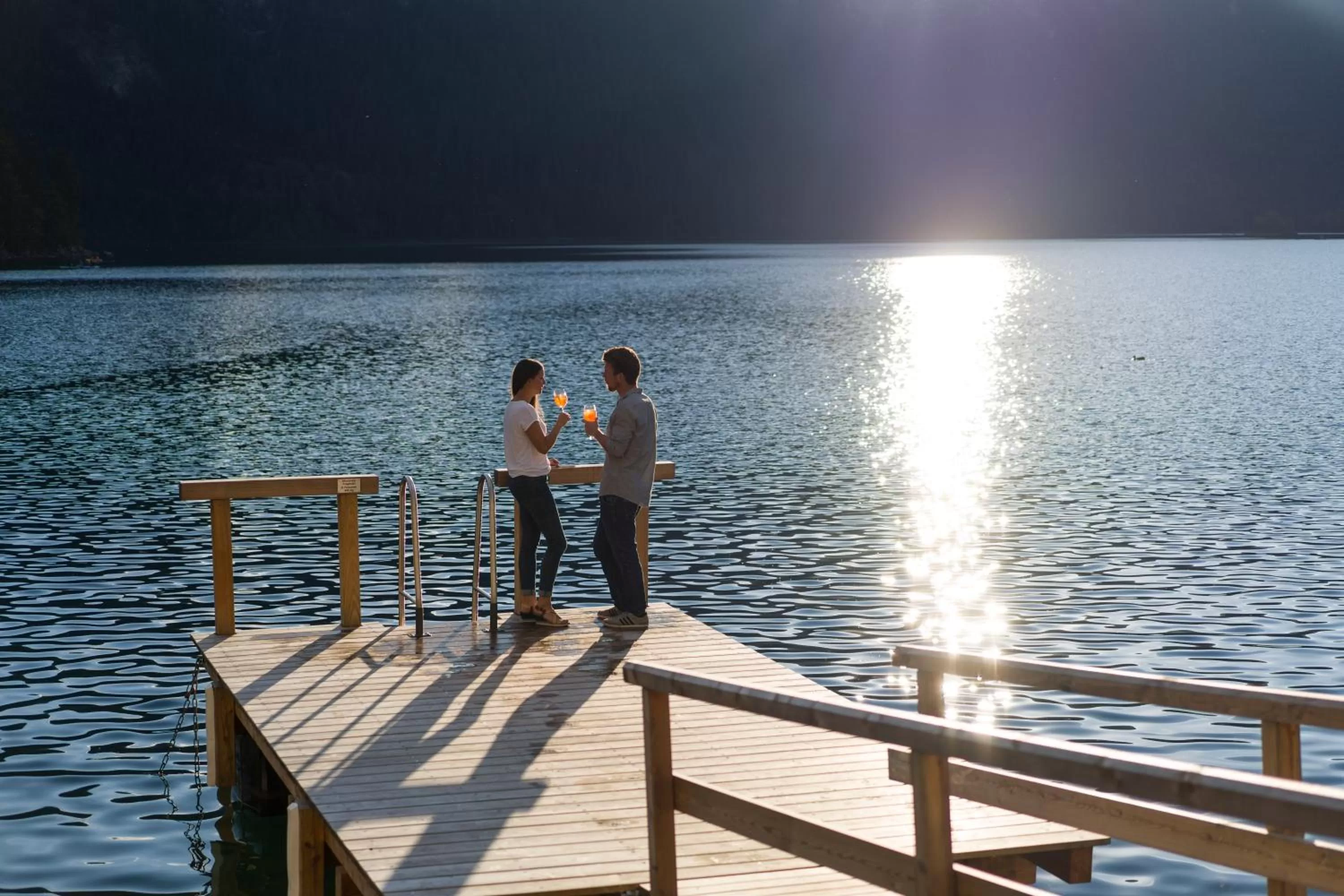 Natural landscape in Eibsee Hotel