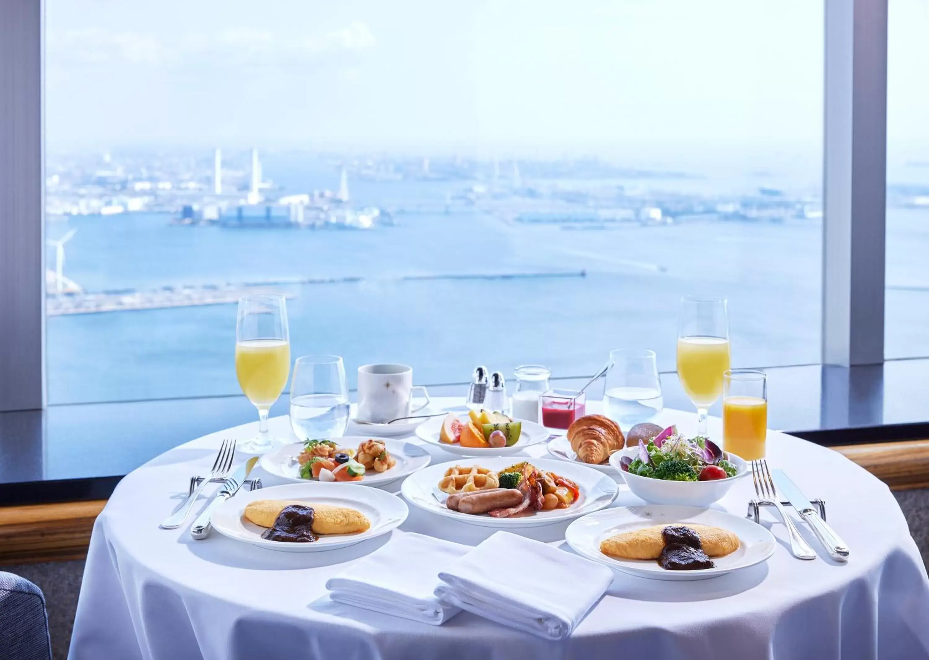 Breakfast in Yokohama Royal Park Hotel