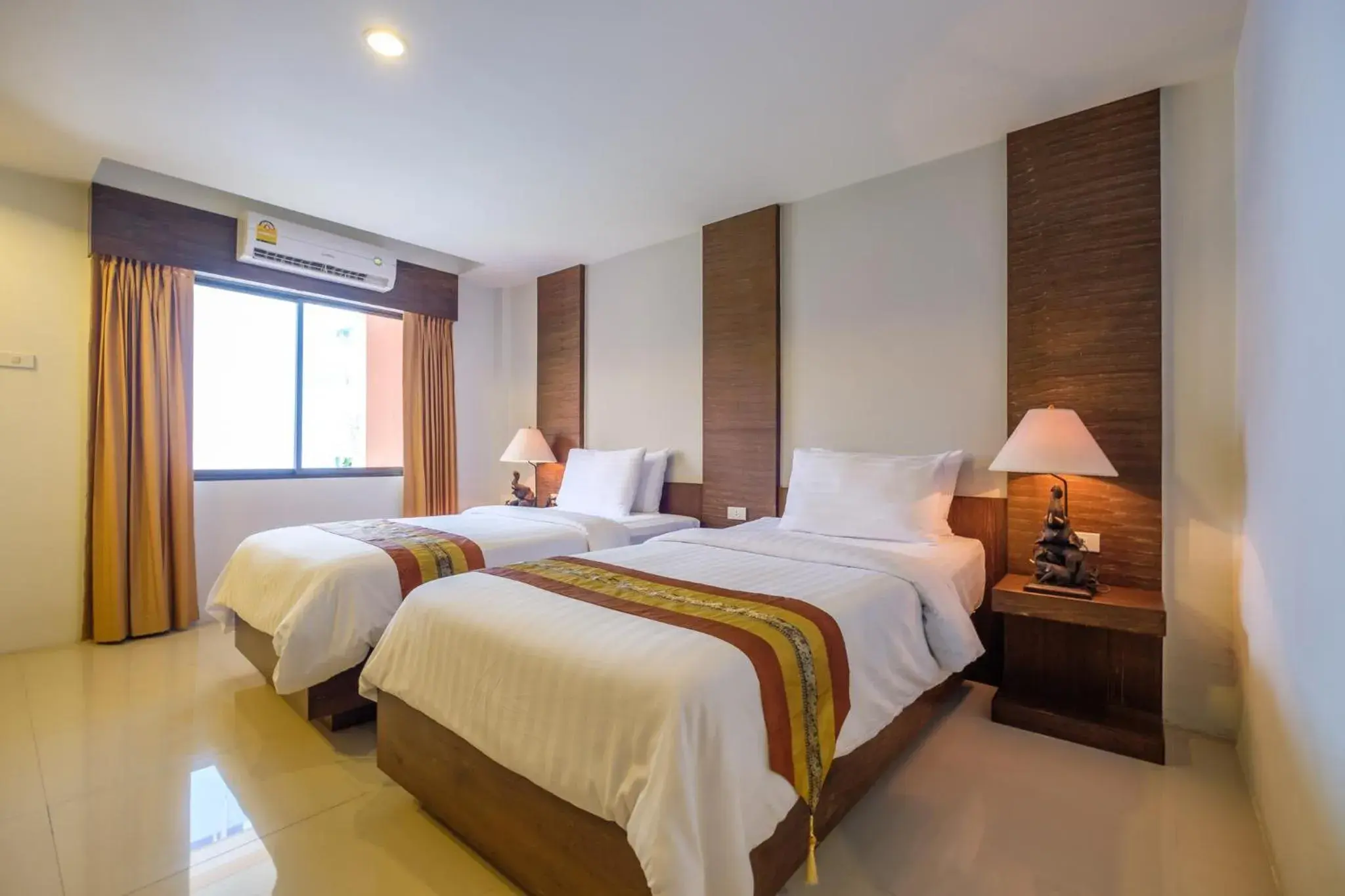 Bed in Naina Resort & Spa - SHA Extra Plus Bed in Naina Resort & Spa - SHA Extra Plus