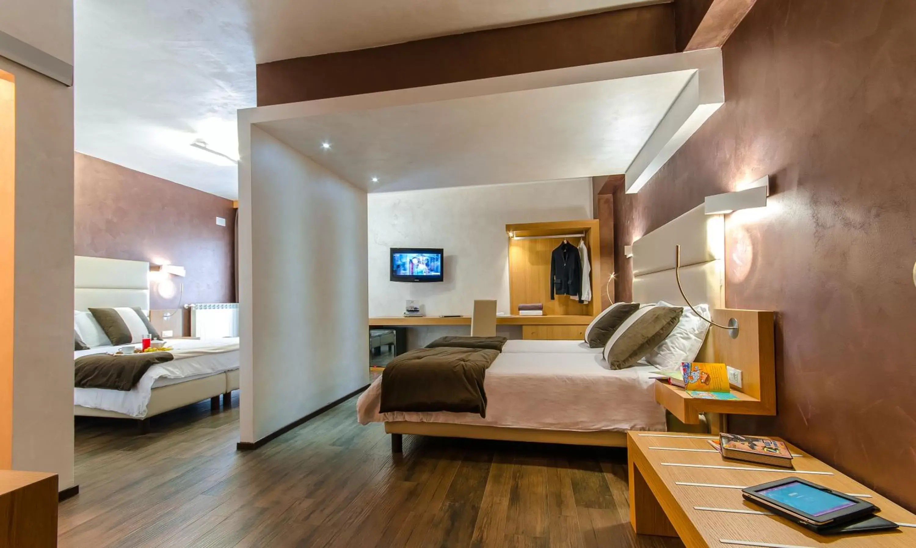 Bed in Sport Village Hotel & Spa
