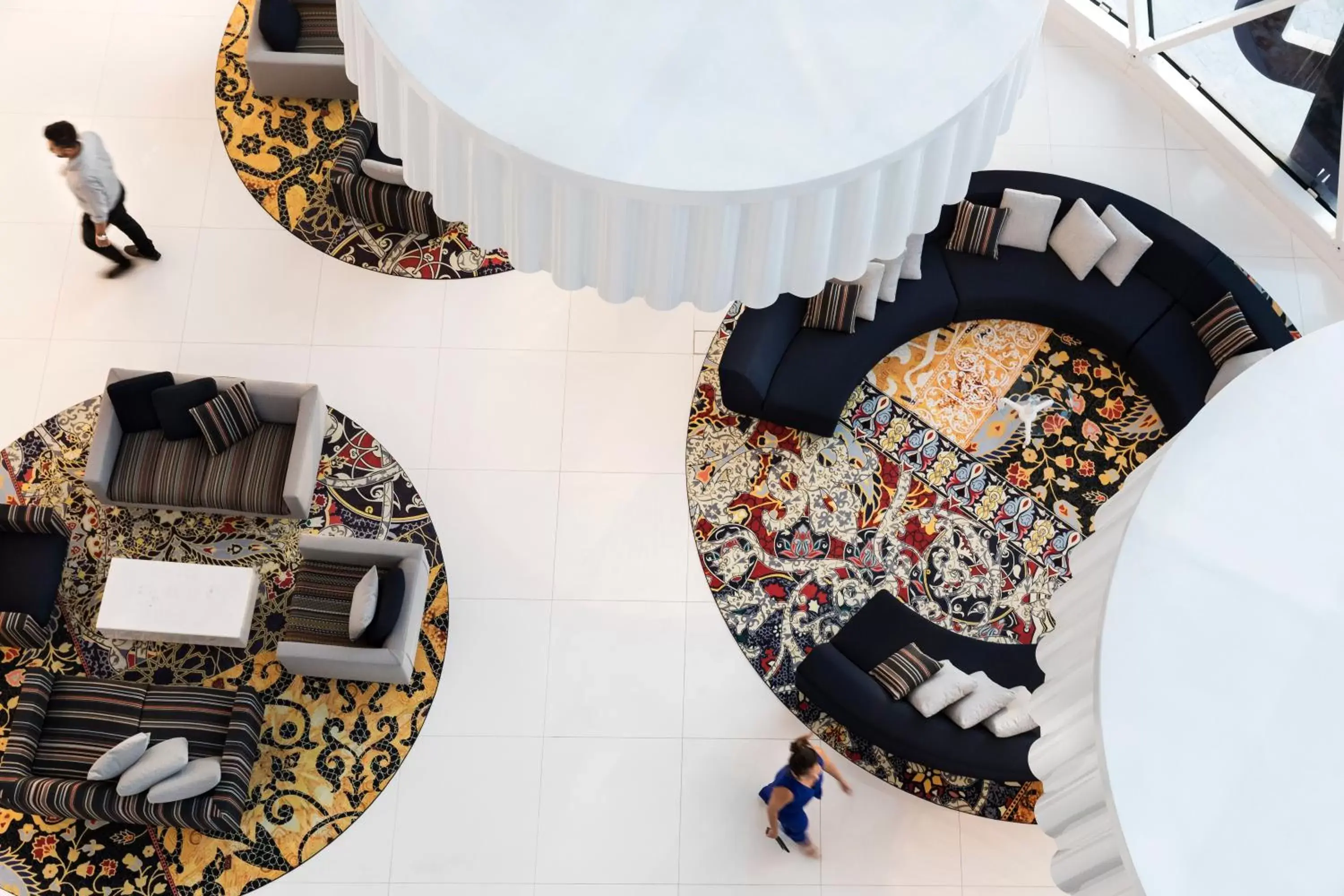 Lobby or reception in Mondrian Doha Lobby or reception in Mondrian Doha