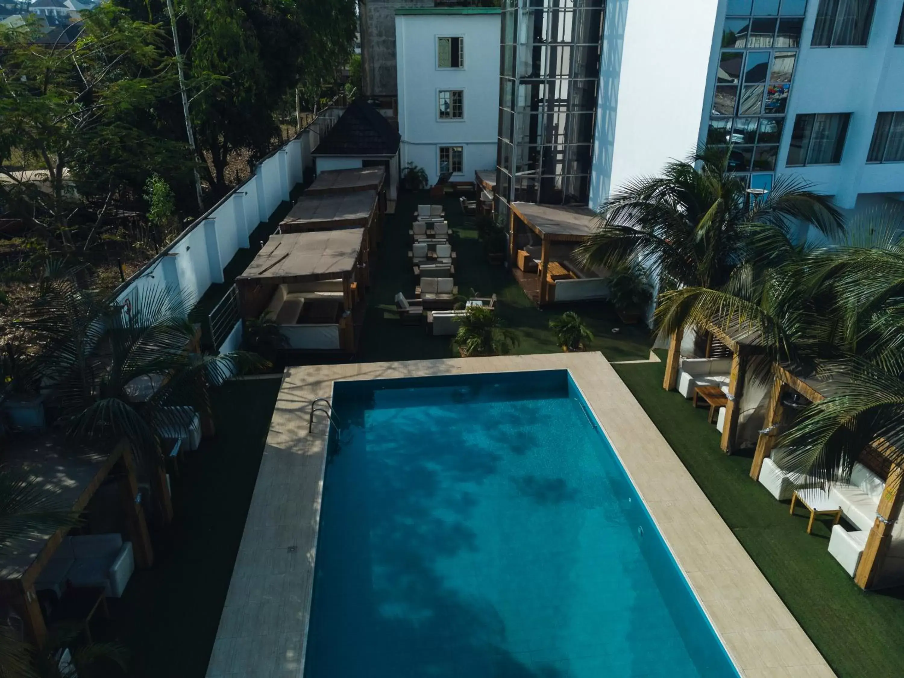 Swimming pool, Pool View in Hotel Sunshine Enugu