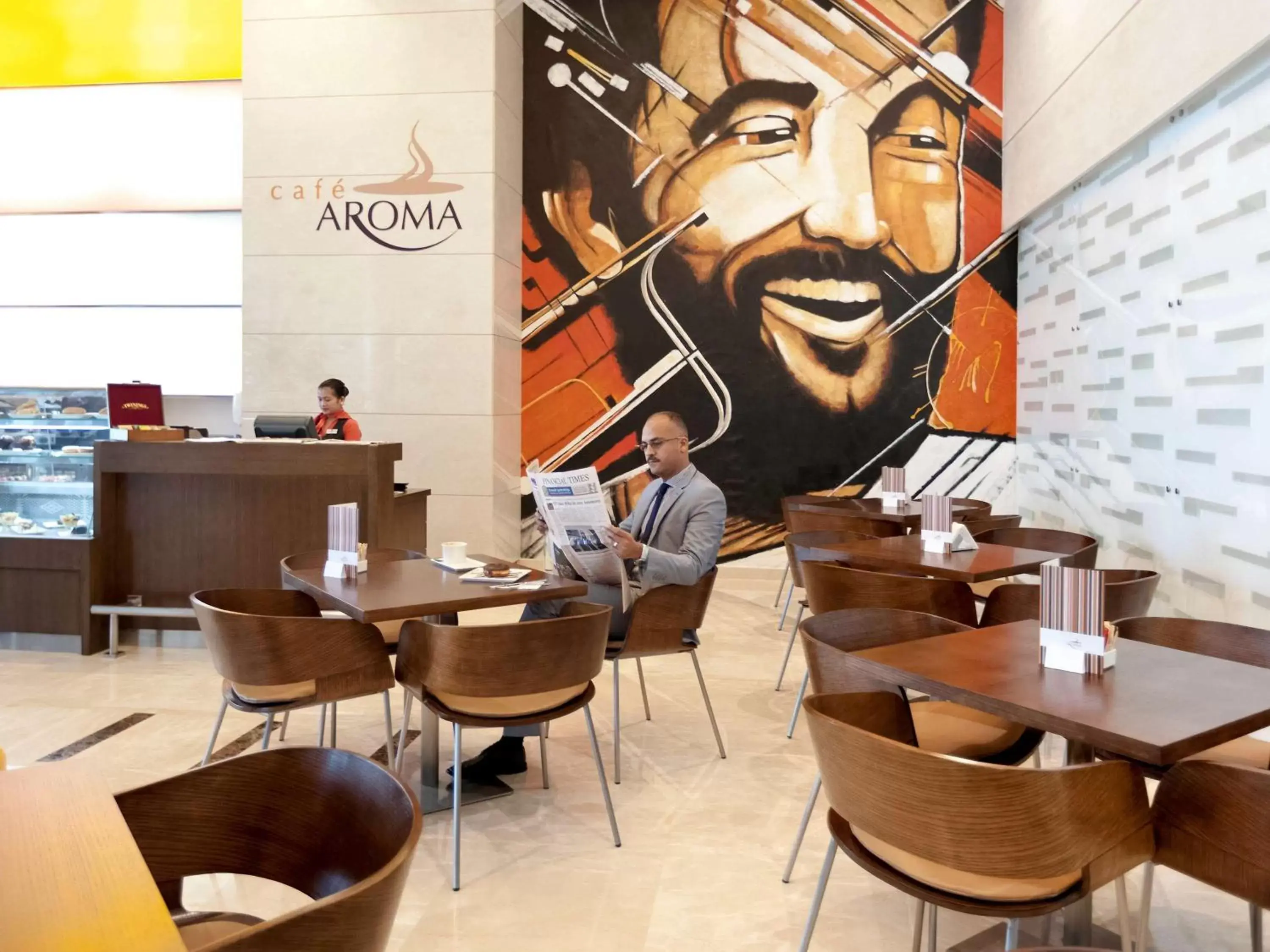 Restaurant/places to eat in Novotel Abu Dhabi Gate