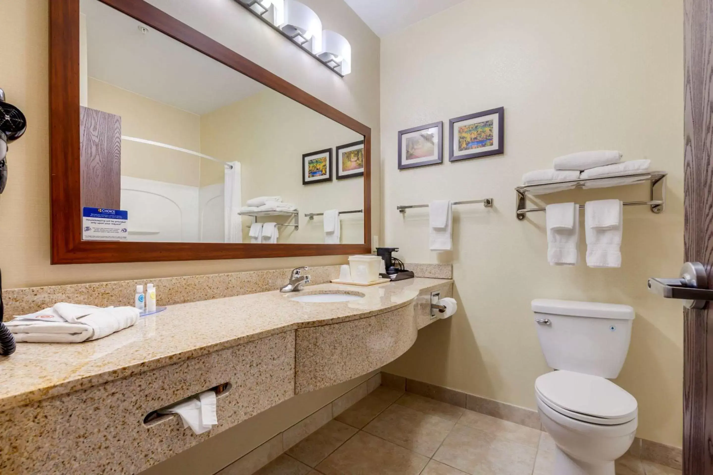 Bedroom, Bathroom in Comfort Inn Plover-Stevens Point
